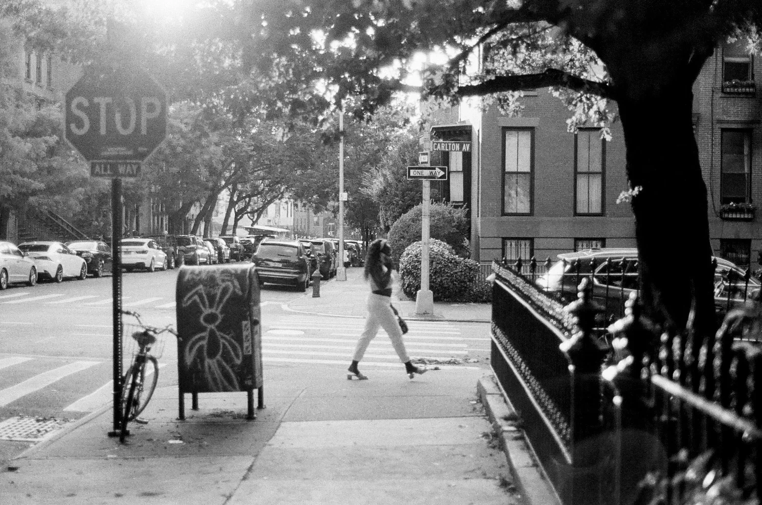 Analog: New York City, 2021. 