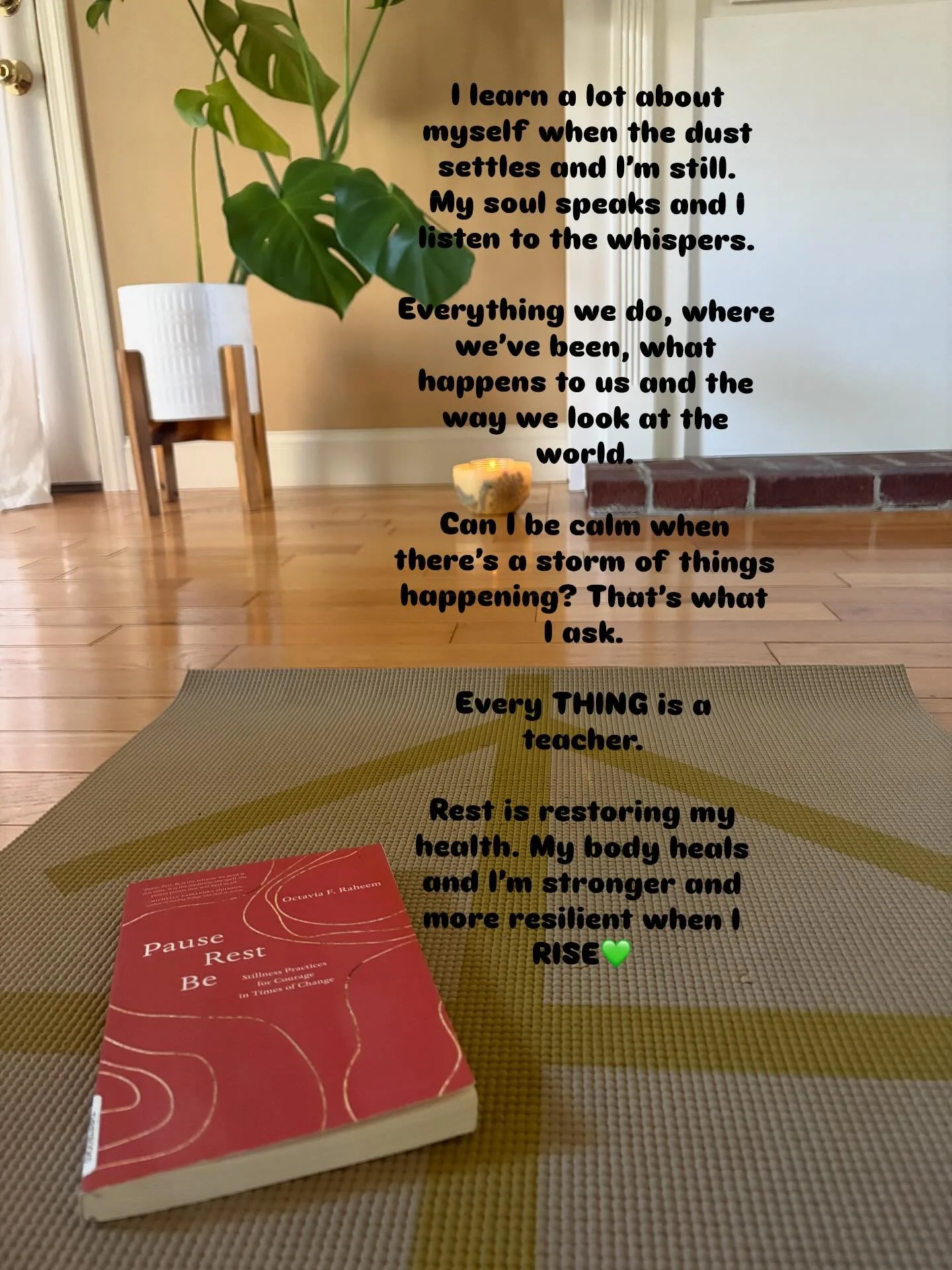 THE ENERGY OF REST✨💫. WHEN WE MOVE FROM WORN OUT ➡️ TO REMEMBERING💚. 

If you want to know where to begin with your healthy and restorative rest journey, book a free call to your Awakening.  Link in my bio or comment here and I&rsquo;ll send it to 