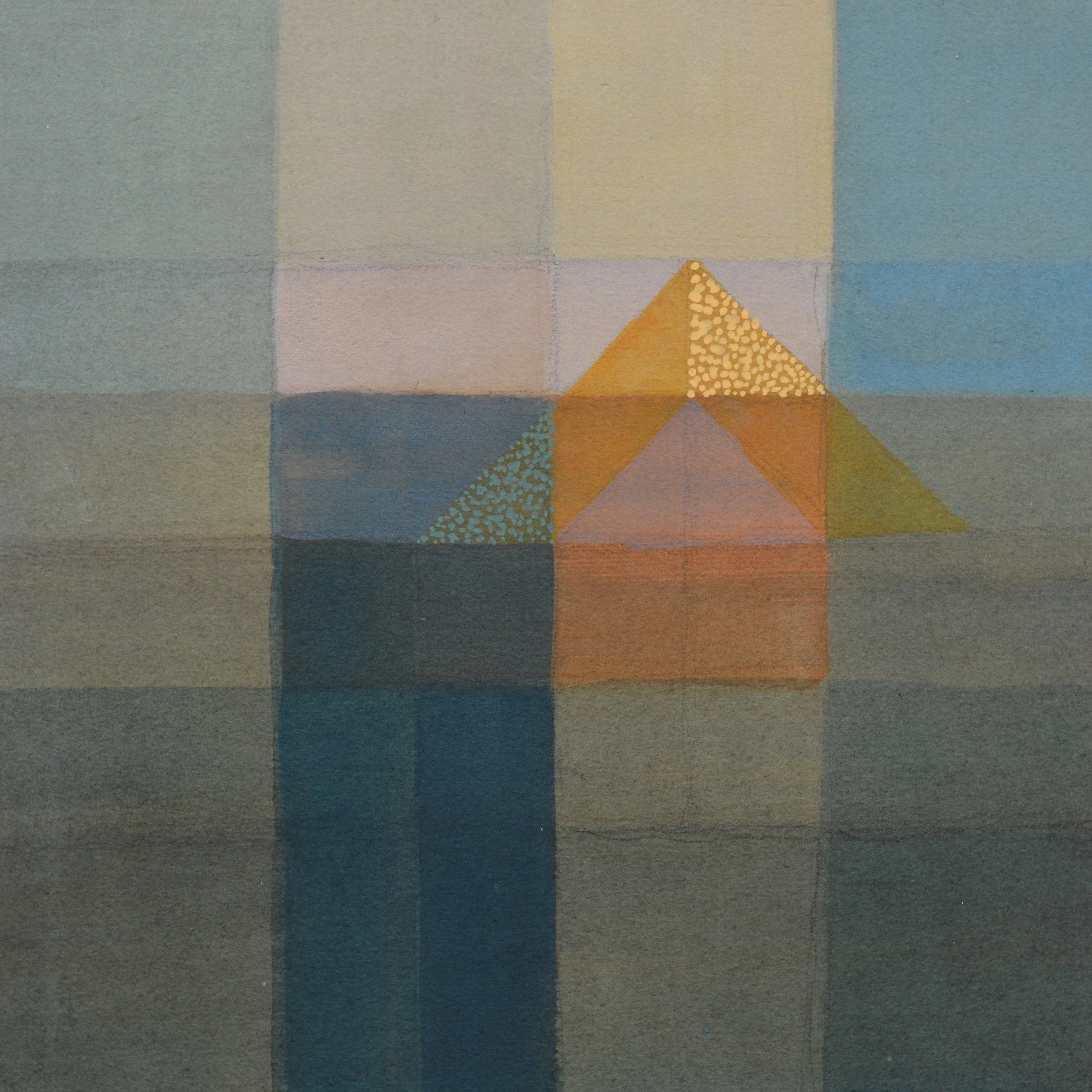  Triangle Theory 6  
2025 
12.5 x 12.5 in 
Acrylic on paper 