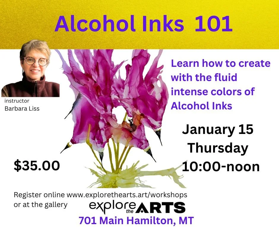 Alcohol Ink Paintings 101