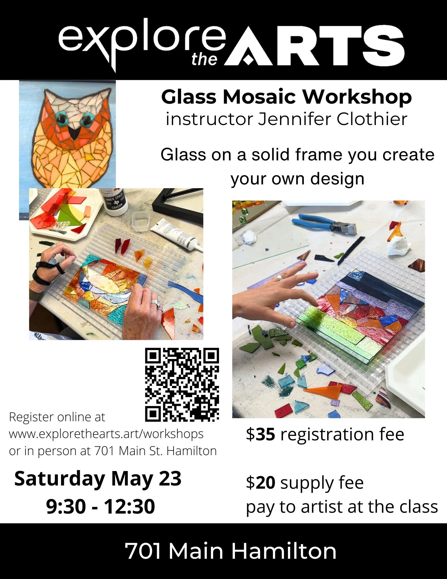 Glass Mosaic workshop is full waiting list only