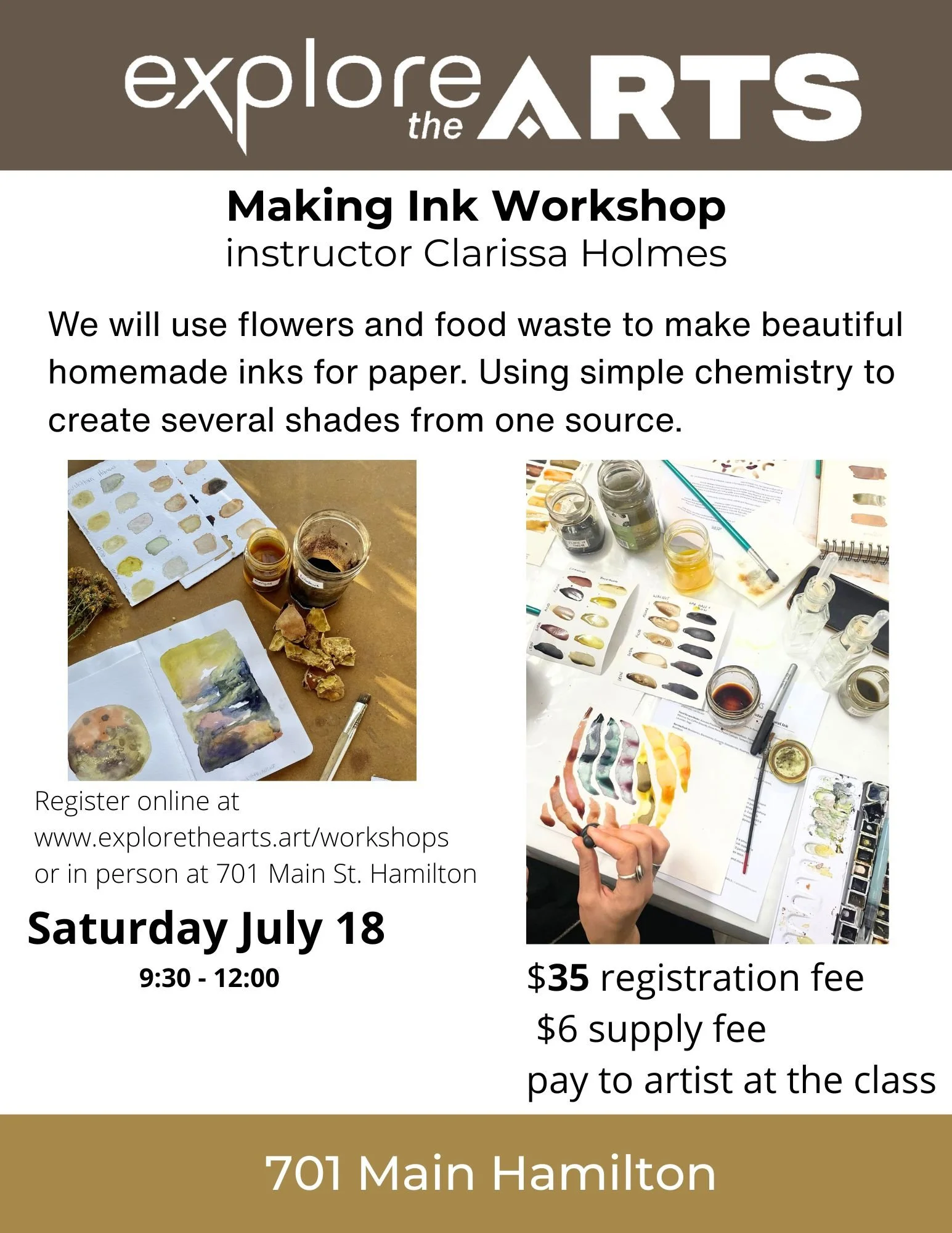 Ink Making Workshop