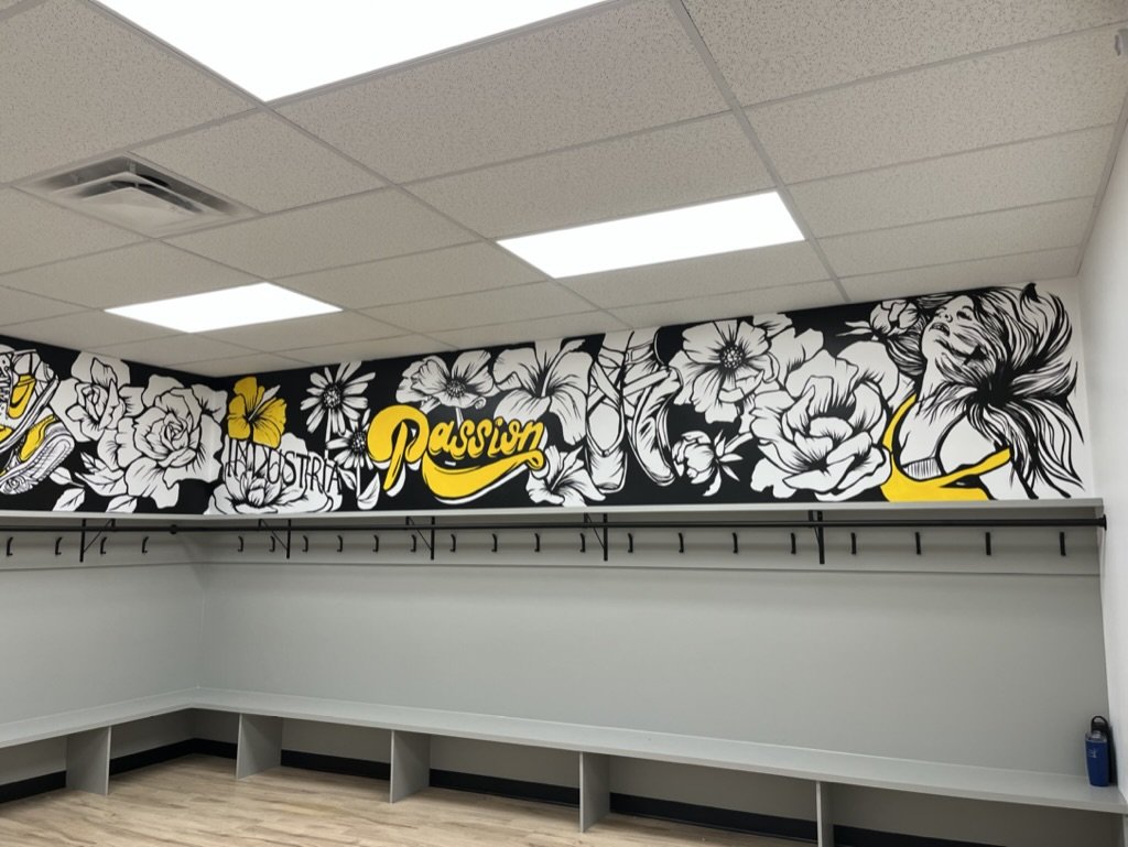 Industria Change Room - Rachel Lancaster Art