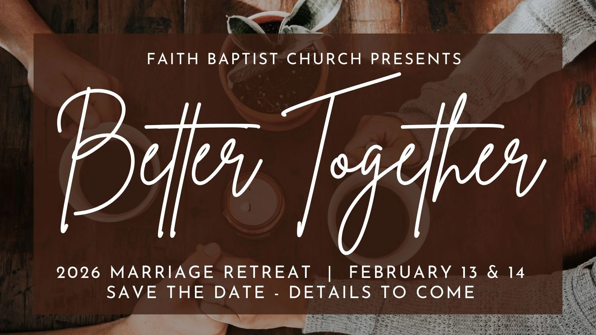 2026 COUPLE'S RETREAT