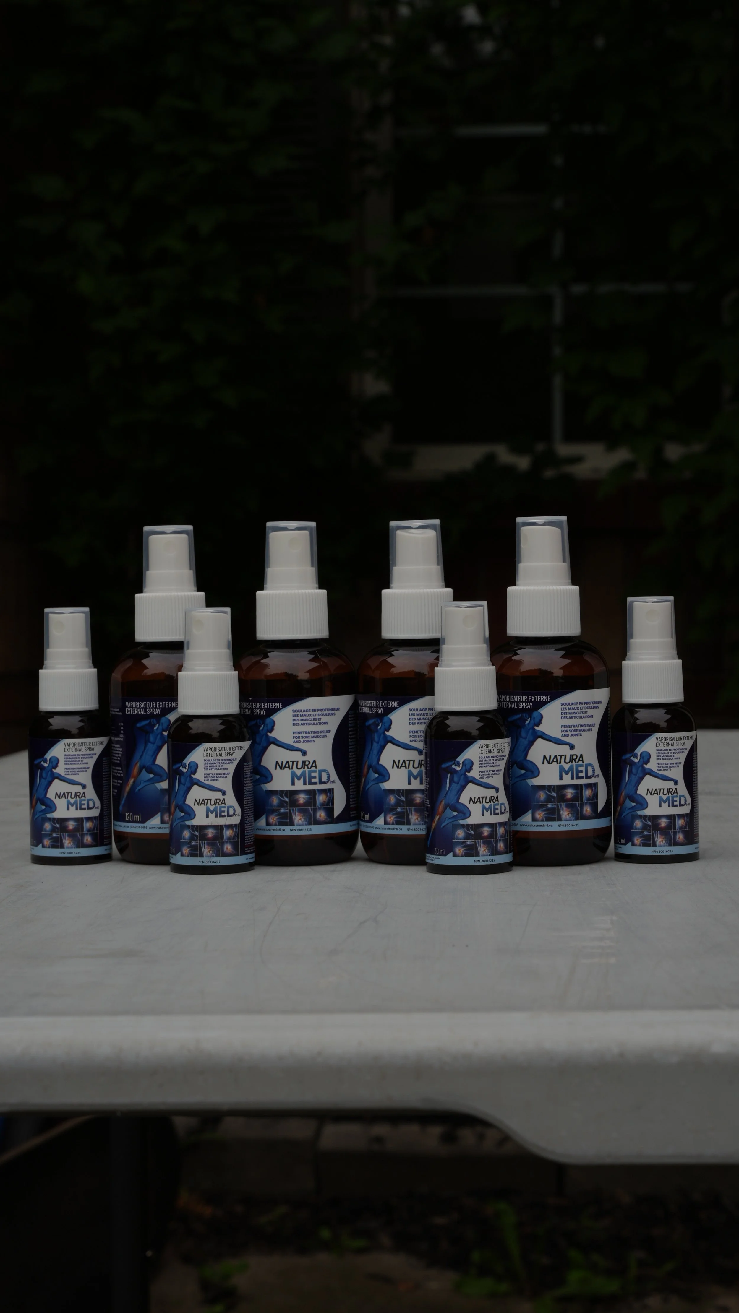 4X 30ml and 4X 120ml