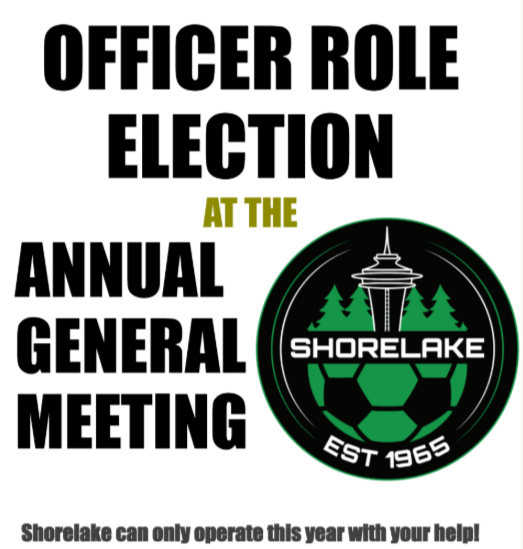 You are Invited to the Shorelake Soccer AGM