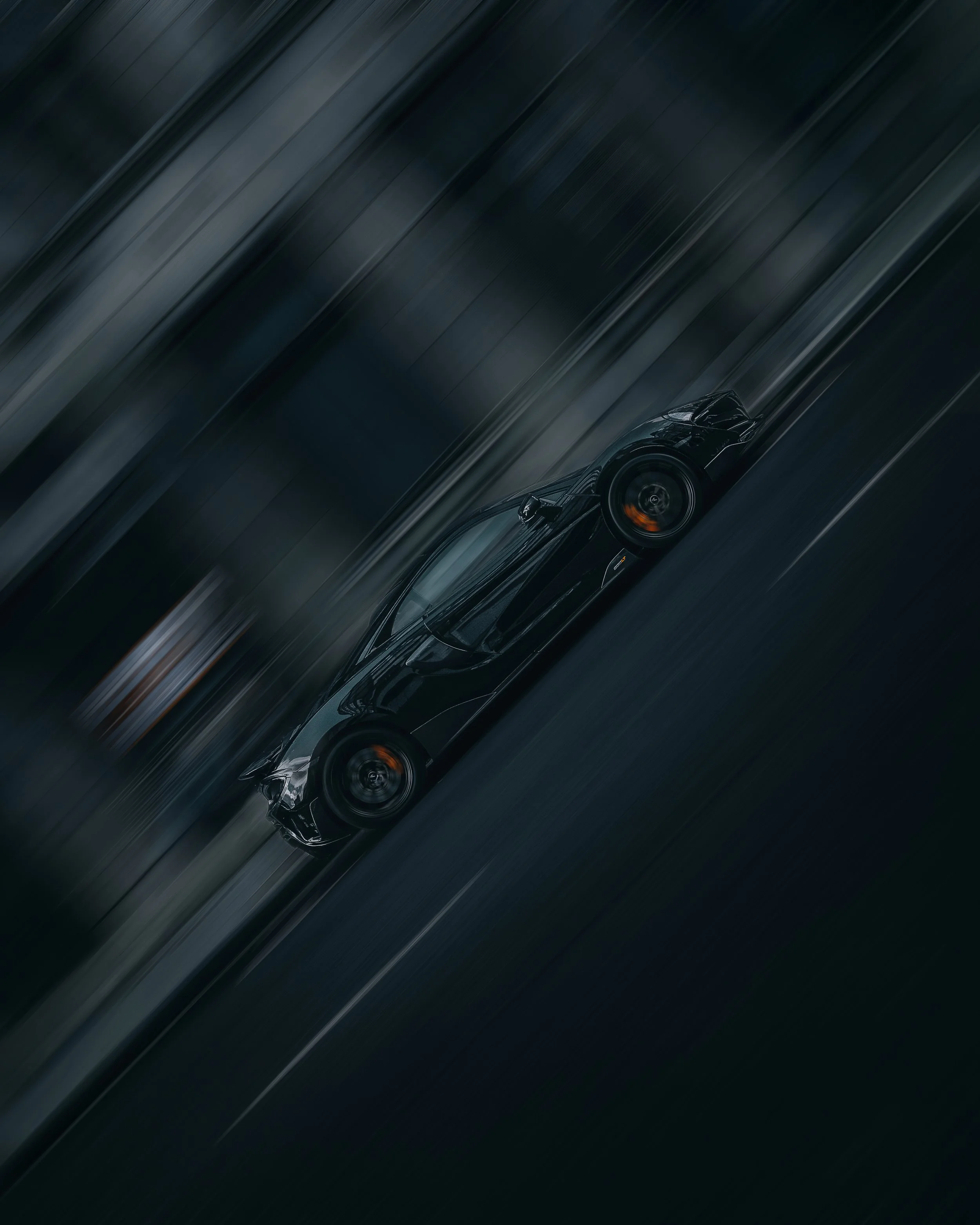 The image with the blur effect to add motion to the image.