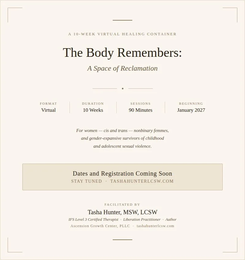 The Body Remembers: A Space of Reclamation