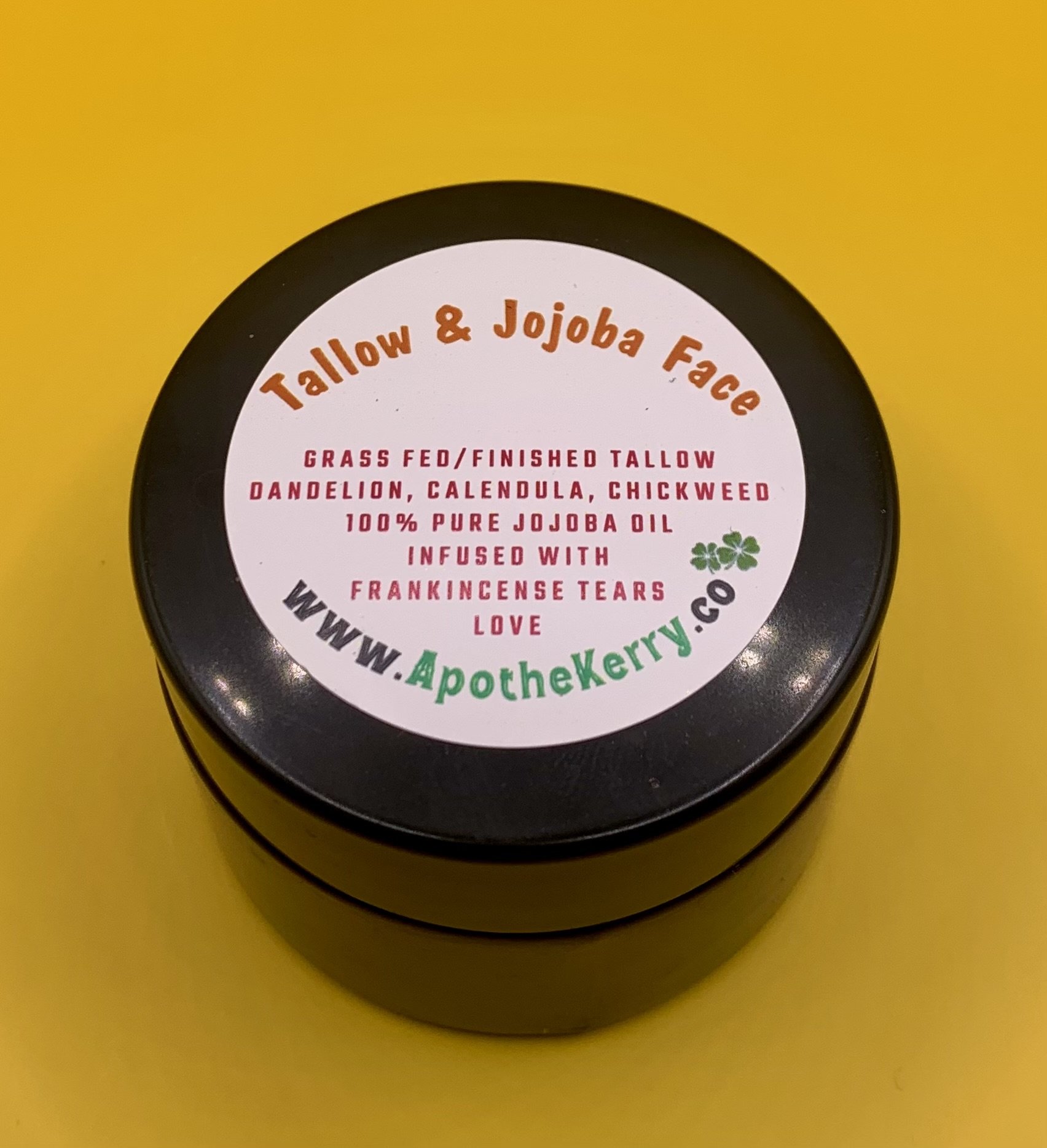 1.5 OUNCE TALLOW & JOJOBA FACE
