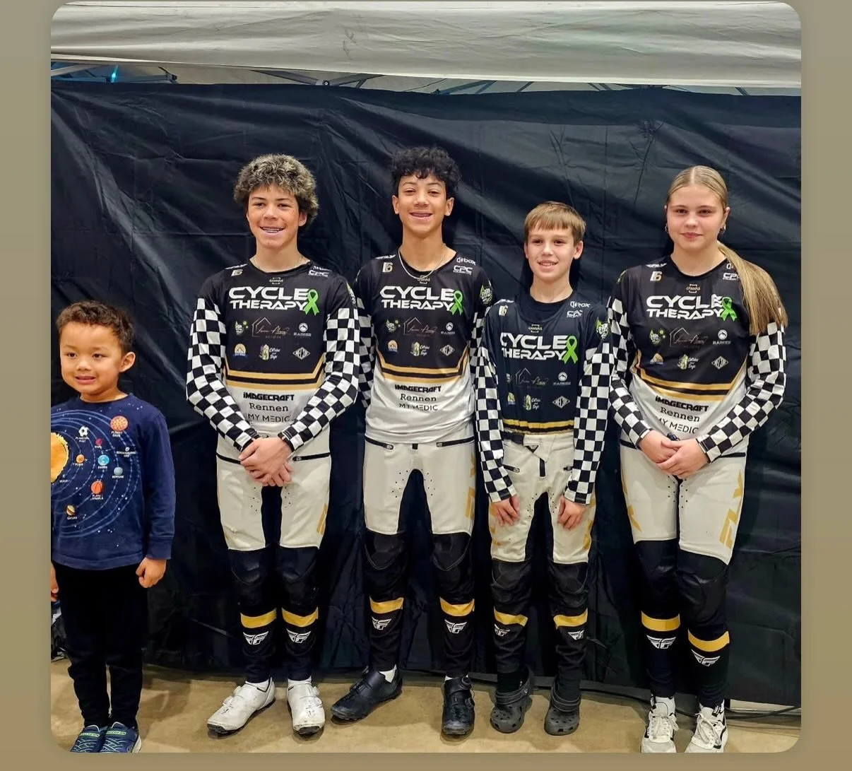 We couldn&rsquo;t be more proud of our small group of riders who attended the @usabmx Greatest Race on Earth. From Geo racing his first Grands and having fun with his little buddies, to our very own version of a Mini-Grindle @ebmx Liam Winters stole 