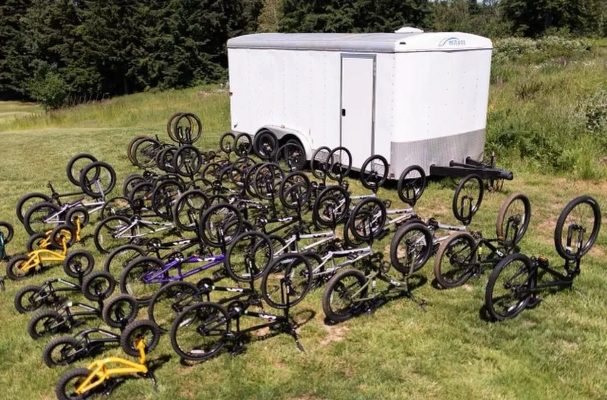 A Call for Community Support 
As we ramp up for our busiest season yet, Cycle Therapy Racing is asking our community for help reaching one major goal:
A second trailer and mobile setup.
The bad news? Our current fleet of bicycles, helmets, tools, and