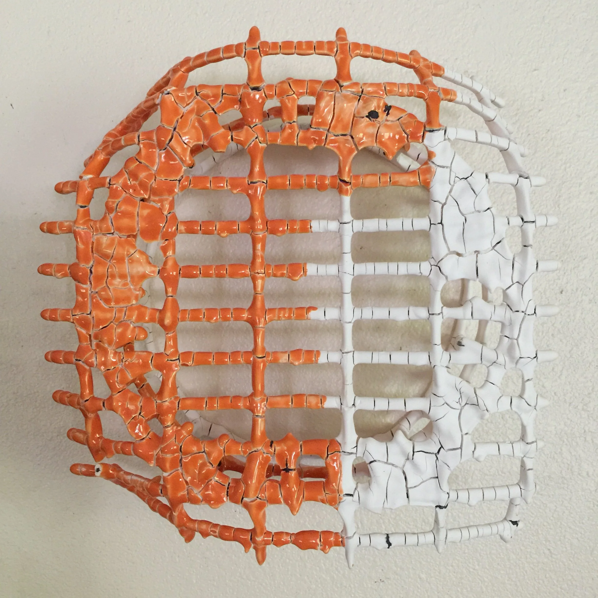 Wire dipped orange construction, 2018.JPG