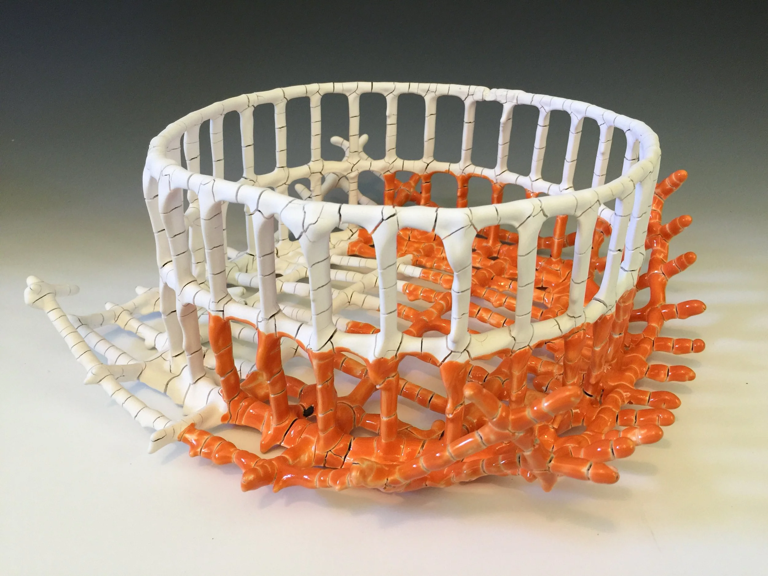 Wire dipped orange construction(3), 2018.JPG