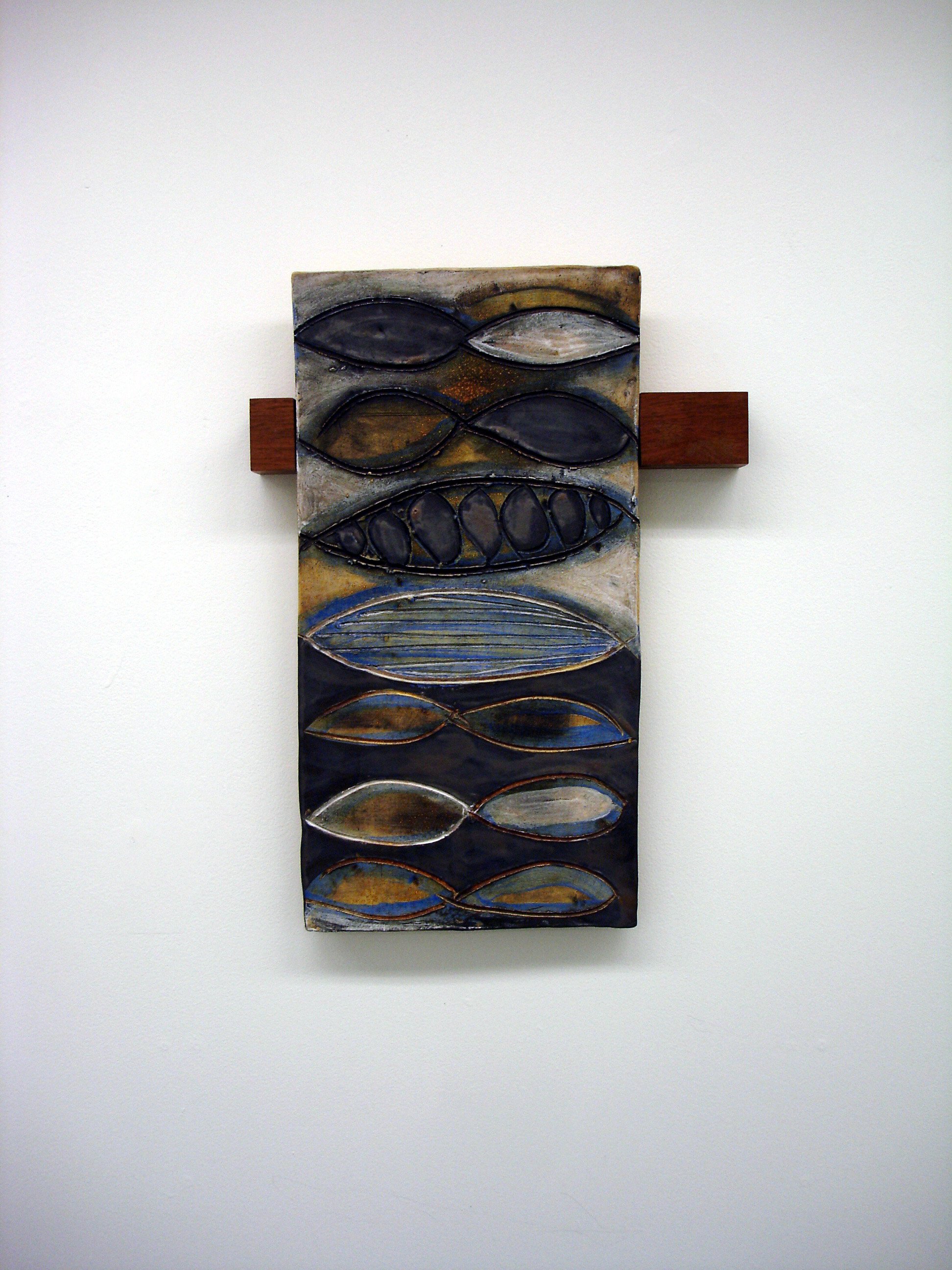 Seed pods, Clay and Wood, 18_x22_x4_,2008.jpg
