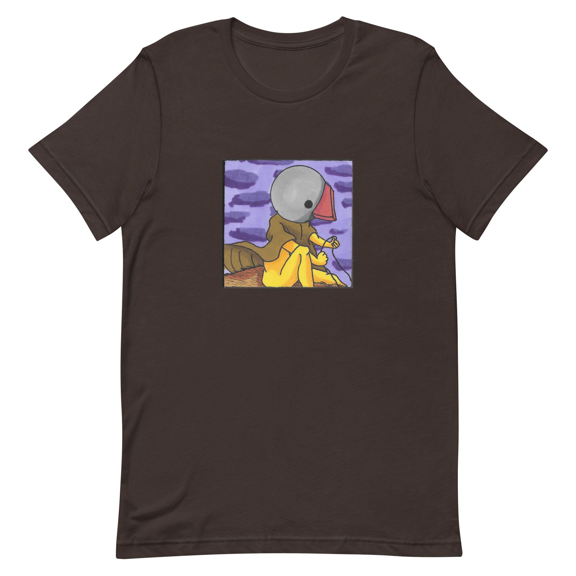 unisex-staple-t-shirt-brown-front-6476d1c53cbd6.jpg