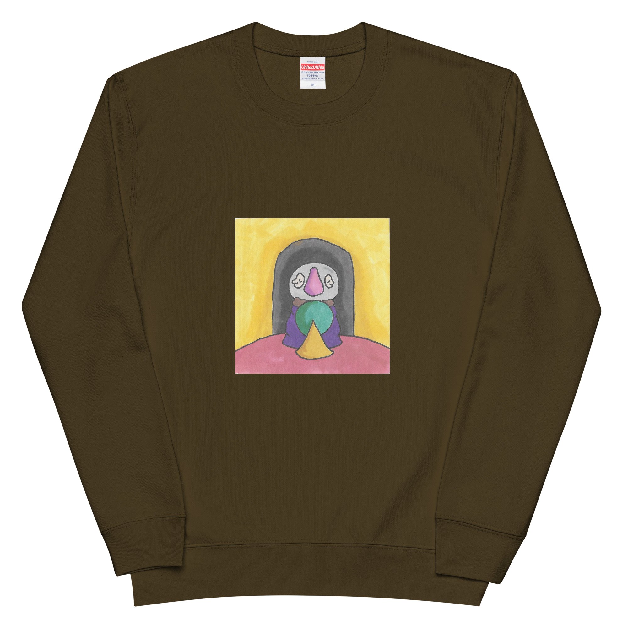 unisex-french-terry-sweatshirt-olive-front-64782368b76df.jpg