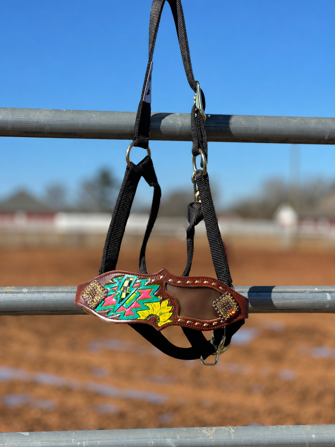 Neon Outlaw Bronc Halter