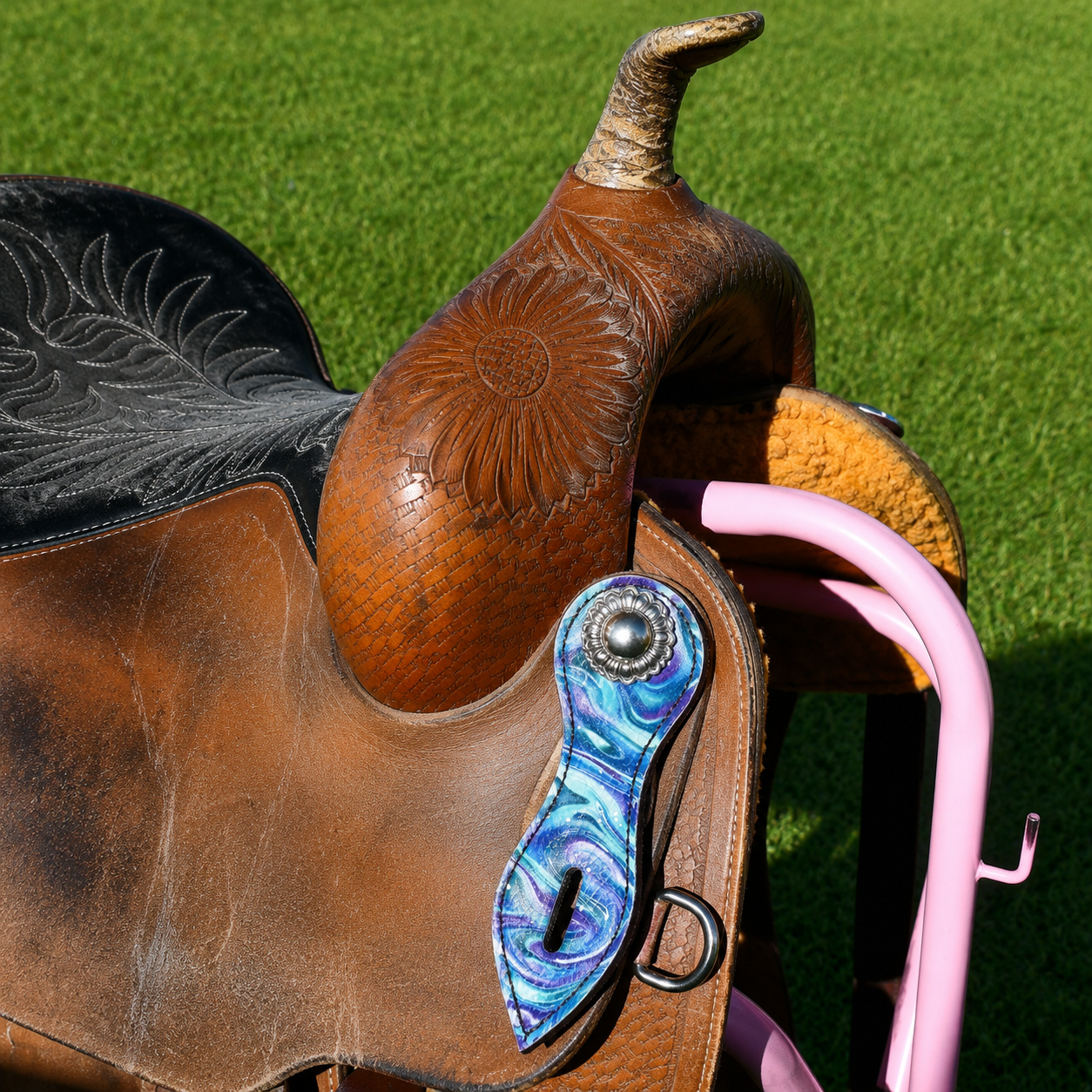 Blue Marble Cinch & Latigo Keeper Set