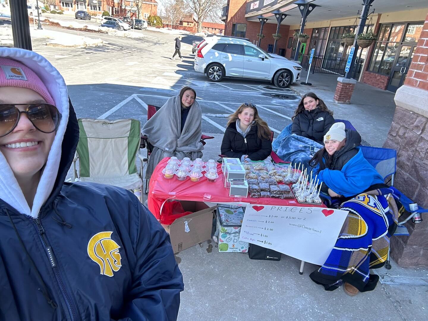 Come out to Fitzgerald&rsquo;s today. Girls Lax bake sale until 1pm. Please come and support!