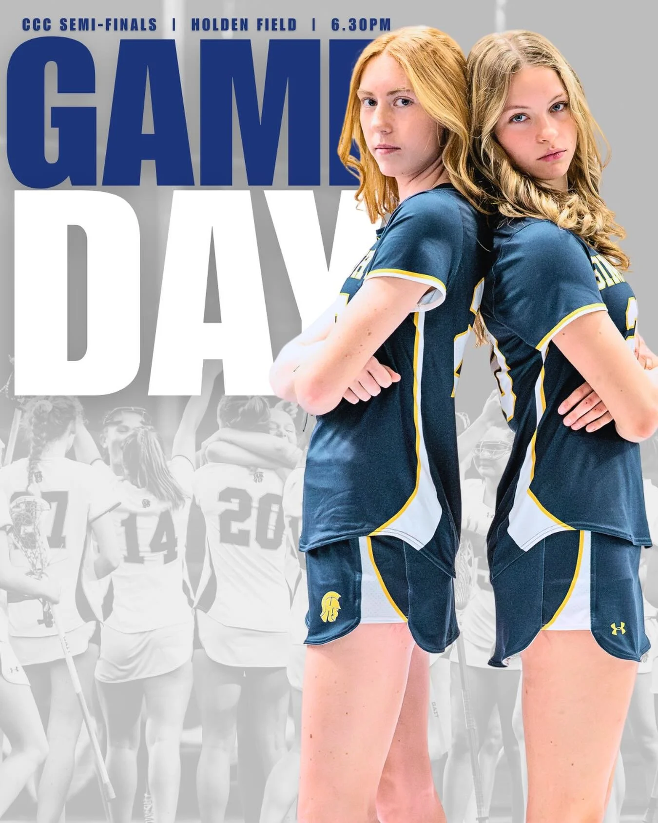 CCC Semi-Finals GAME DAY!!! Come support your favorite Trojans on Holden Field tonight at 6:30!