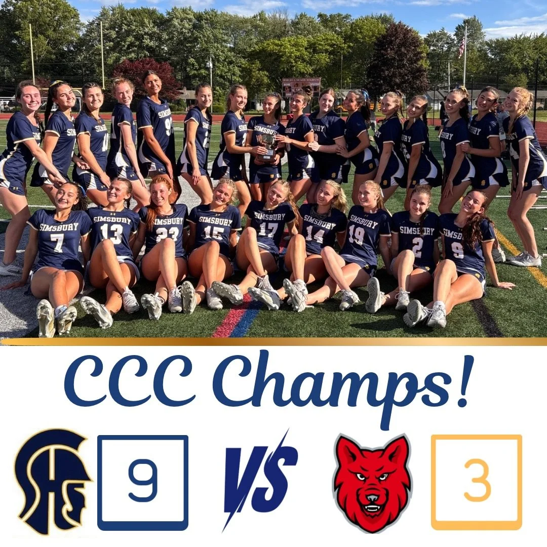 The Lady Trojans are CCC Champions!! They played their hearts out to beat Conard 9-3 in the CCC Finals! Trojan Pride! 🥍🔥💙💛