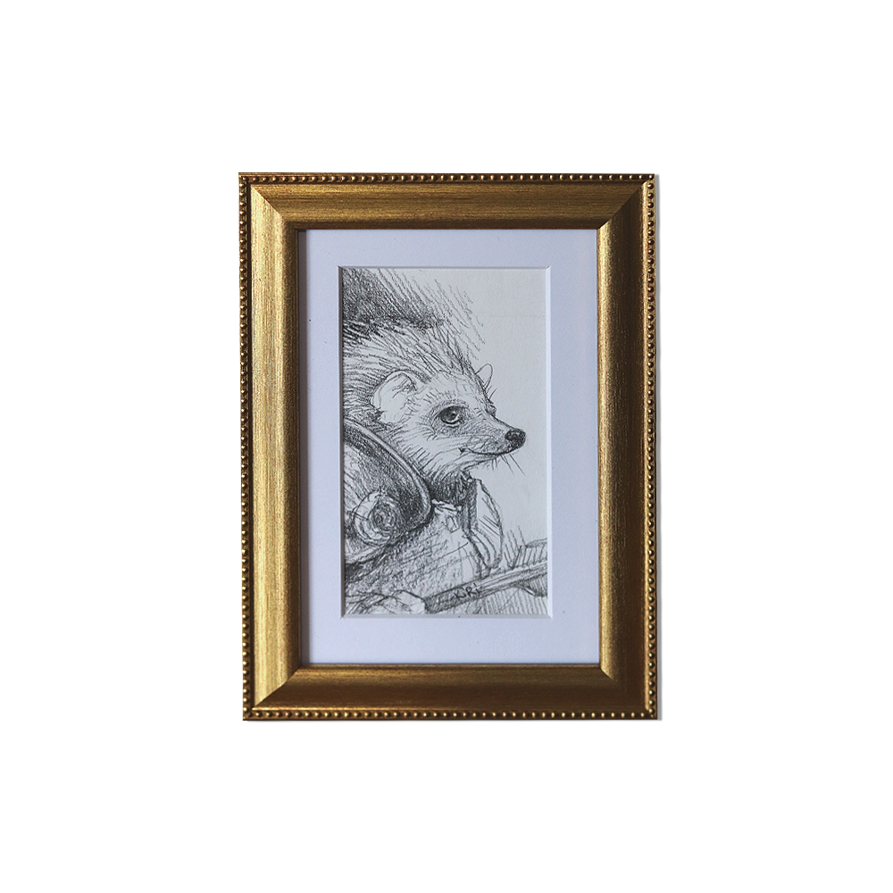 Original Art Sir Thistlebrook The Hedge Knight (Framed) — VALKIRI