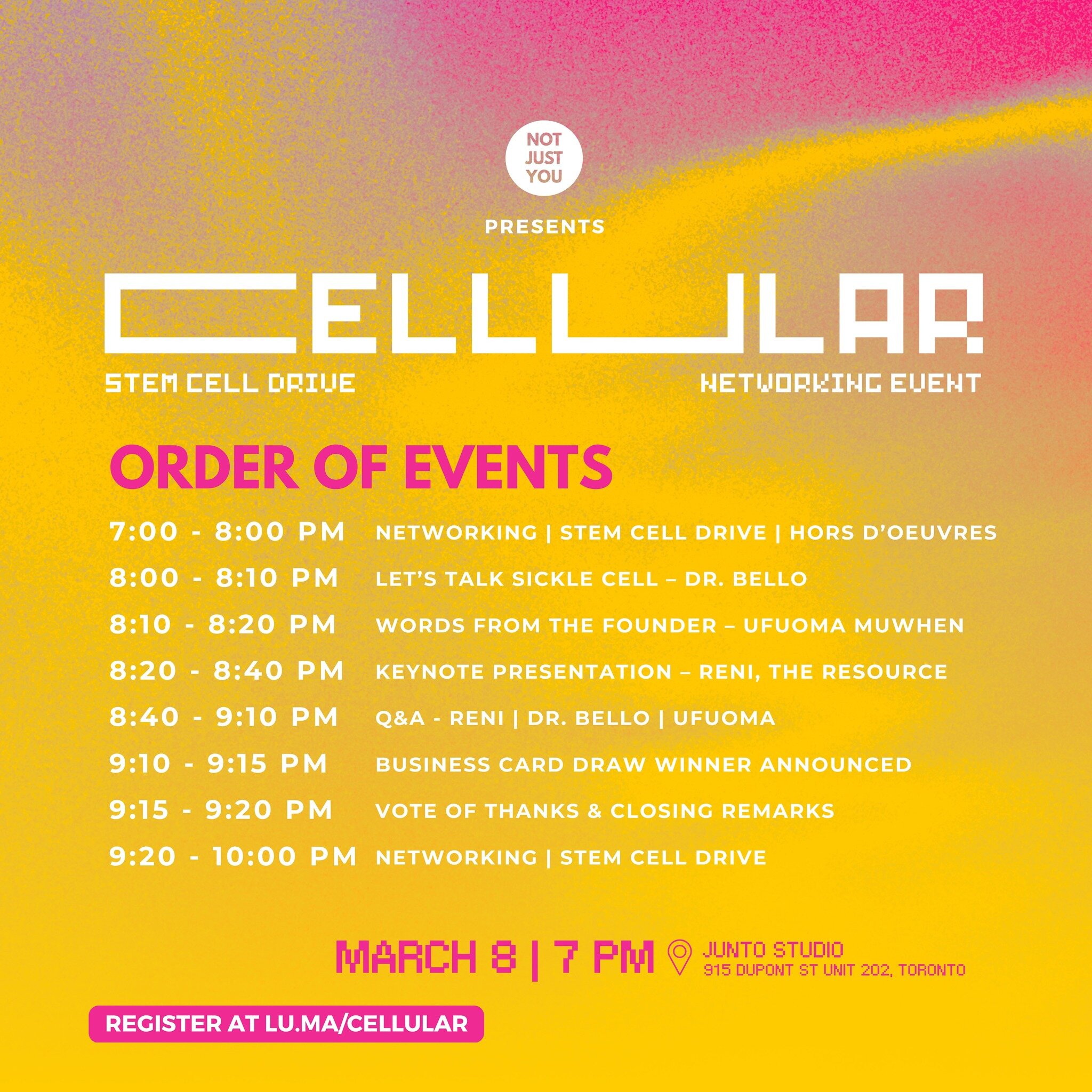 Cellular is TOMORROW, and we are absolutely ready for you! 🤩💫
Here&rsquo;s an inside look on the schedule, you wouldn&rsquo;t want to miss a thing! 

Haven&rsquo;t purchased your tickets yet? Just visit the link in our bio!
See ya! 🚀