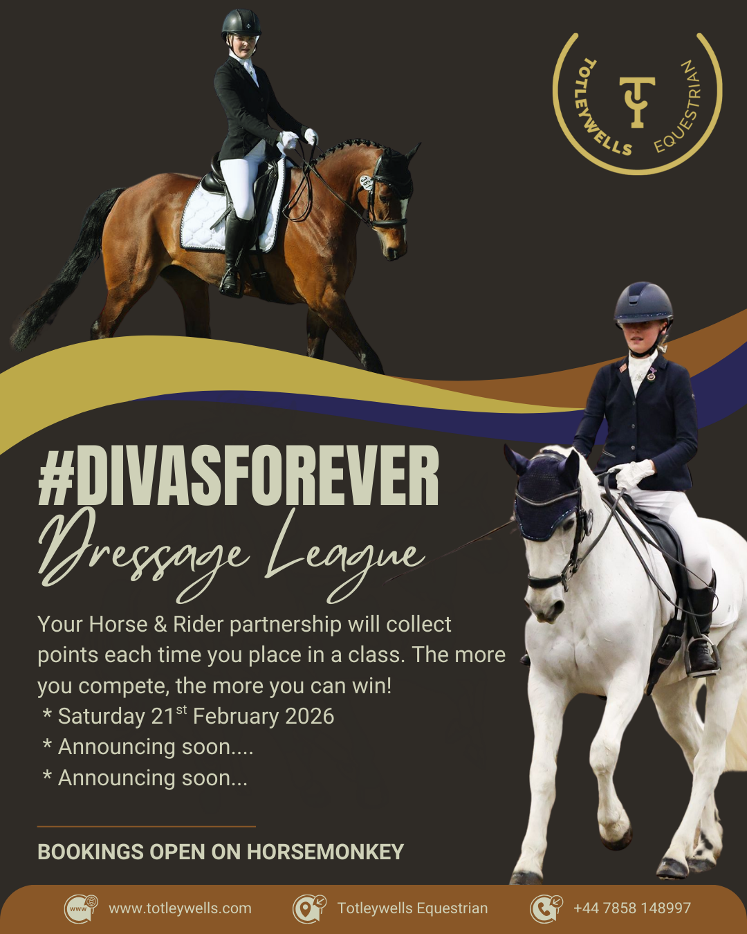 Unaffiliated Dressage Show incorporating Spring Festival Qualifiers 