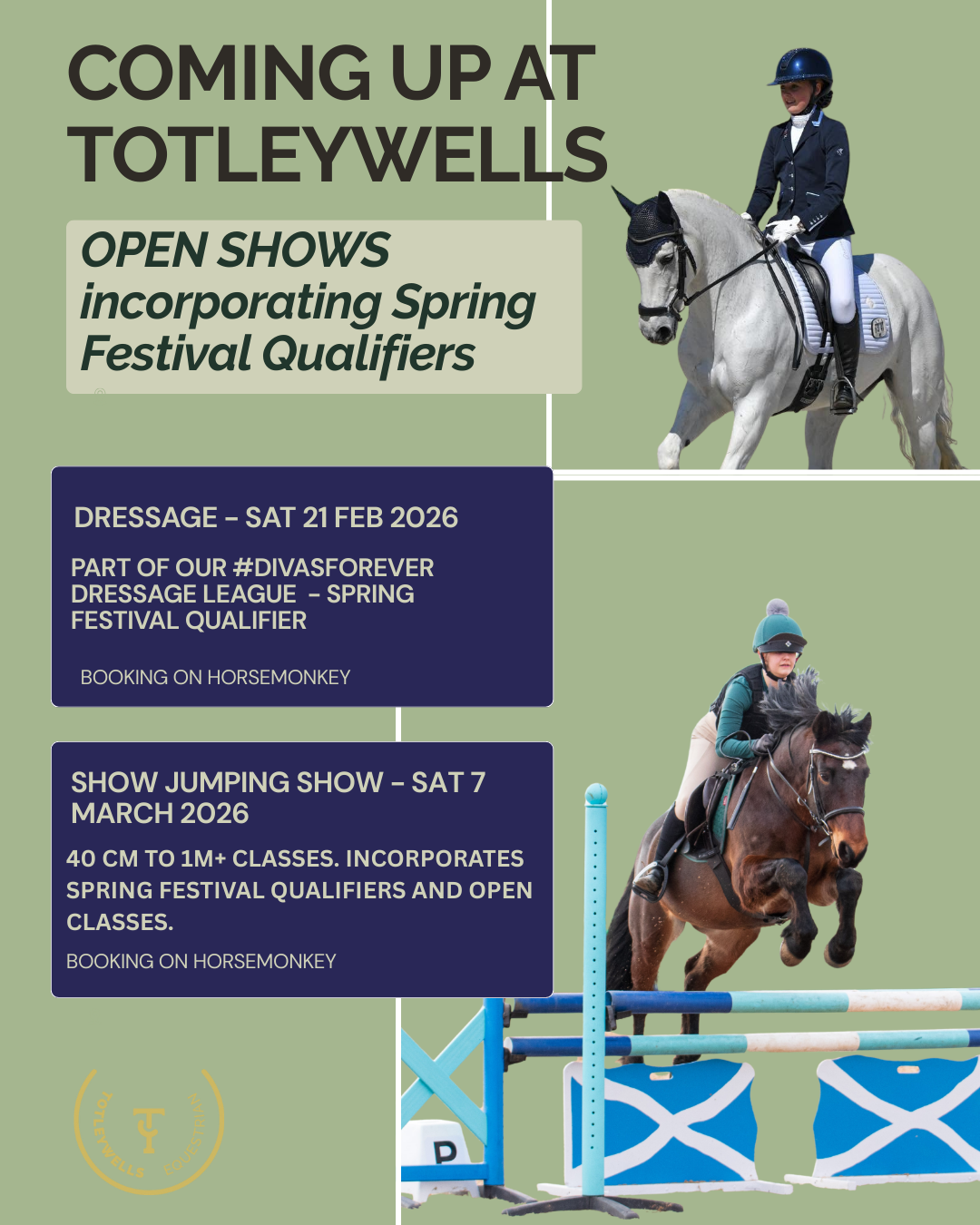 Open Show Jumping Show incorporating Spring Festival Qualifiers