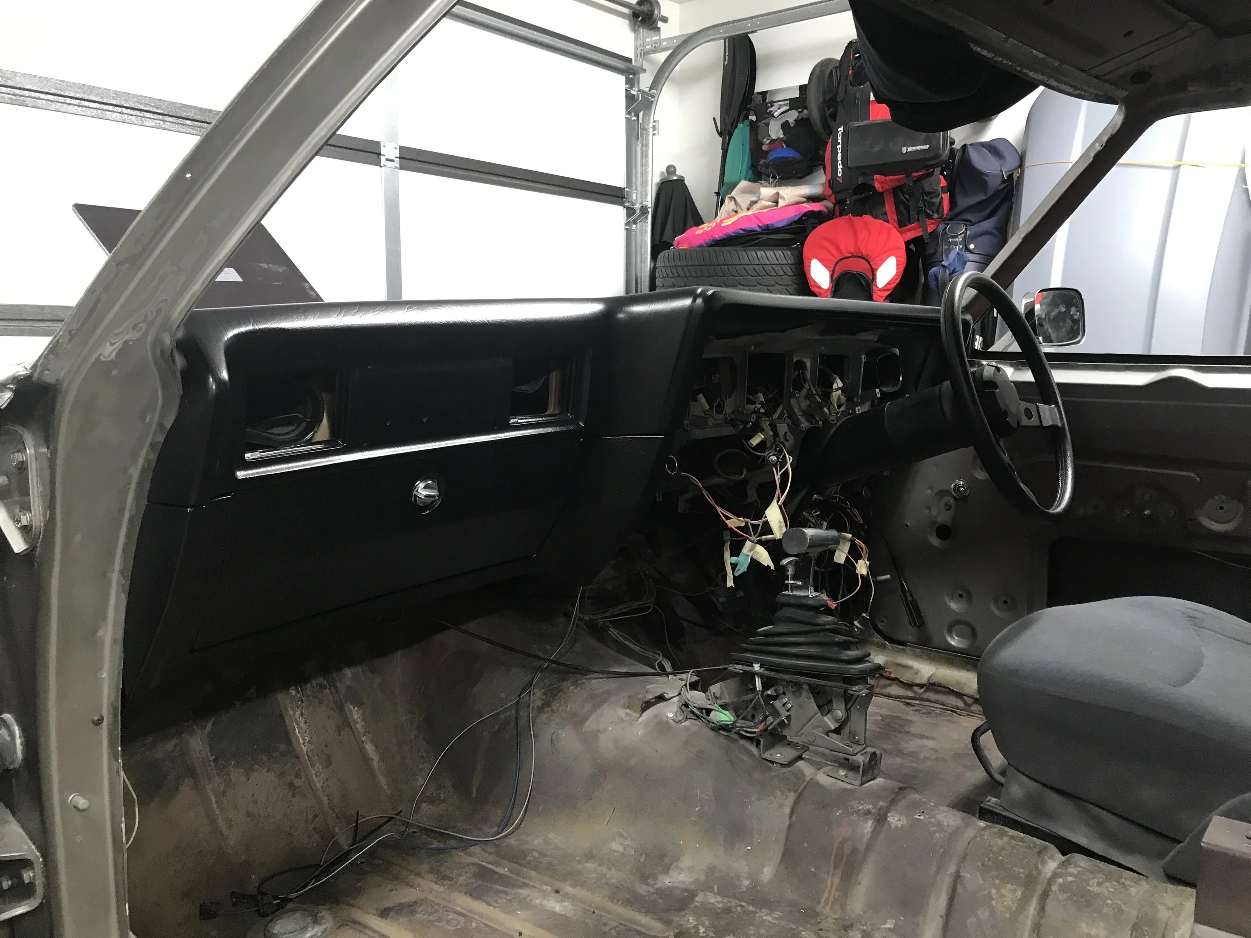 Dash reassembly 