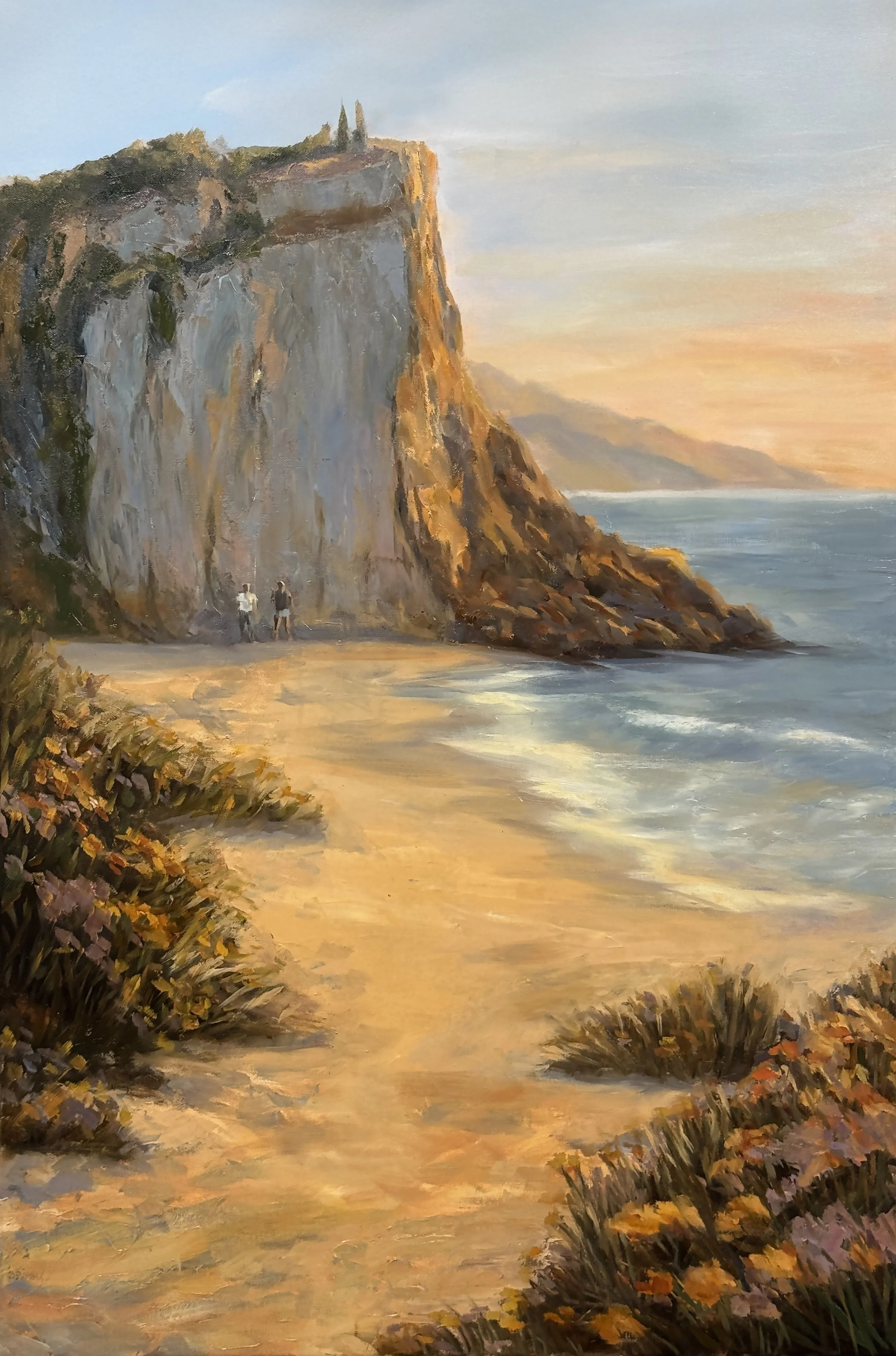 The Climb at point Dume 24x36.jpg