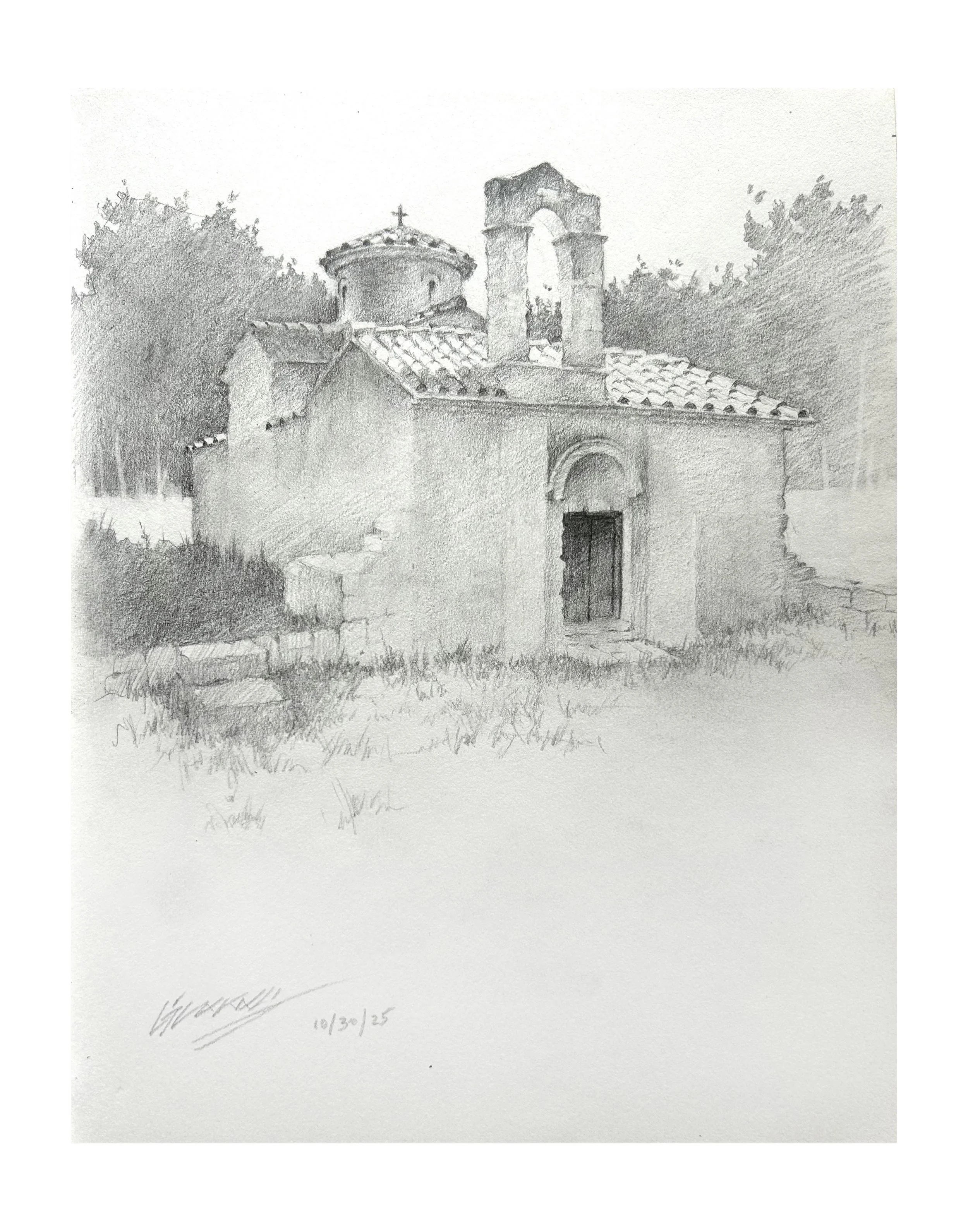 The Village Church print with border 11x14.jpg