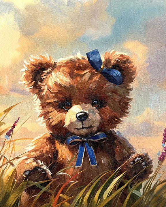 Blue Bow