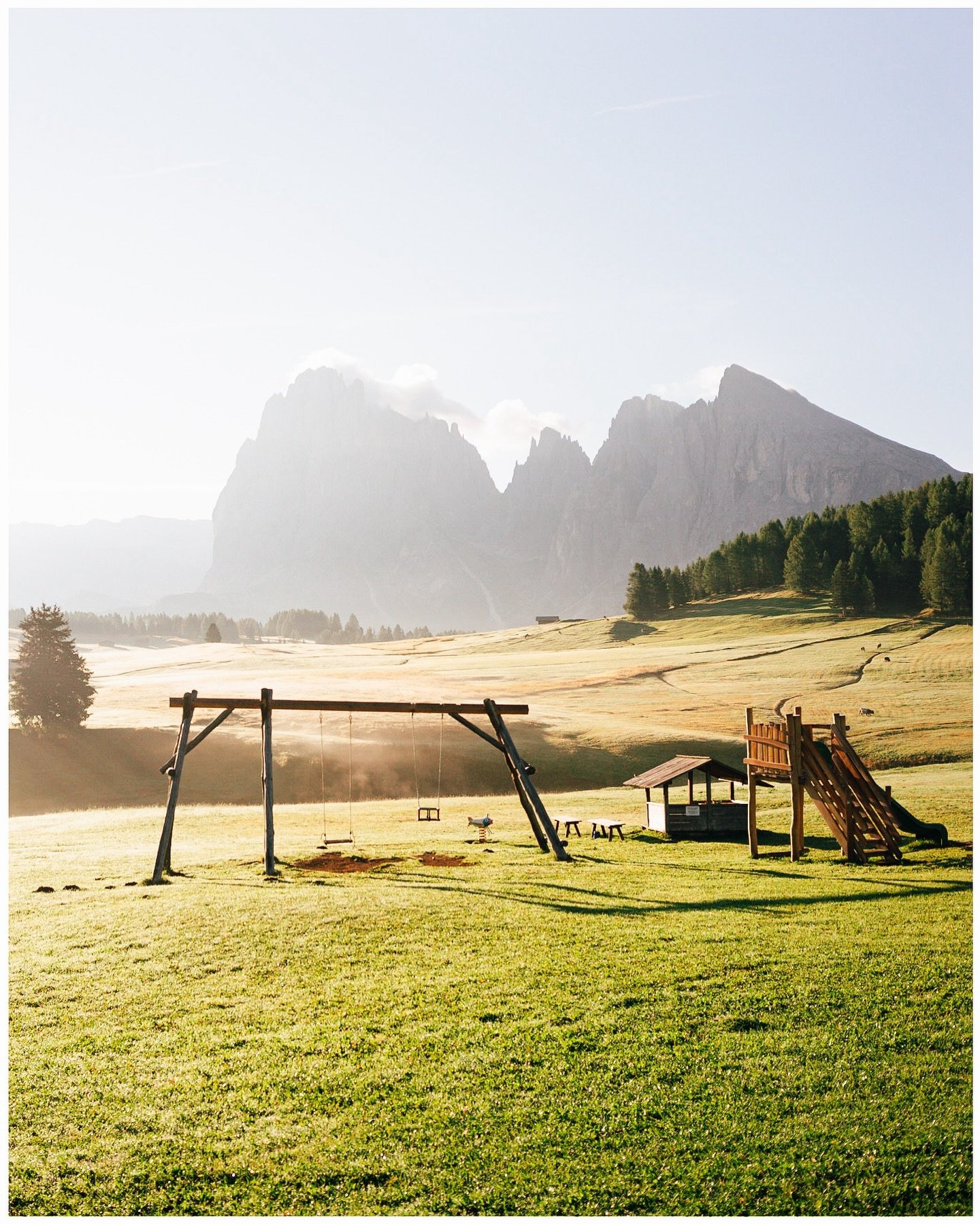 Children playground with a view 🤌🏞️