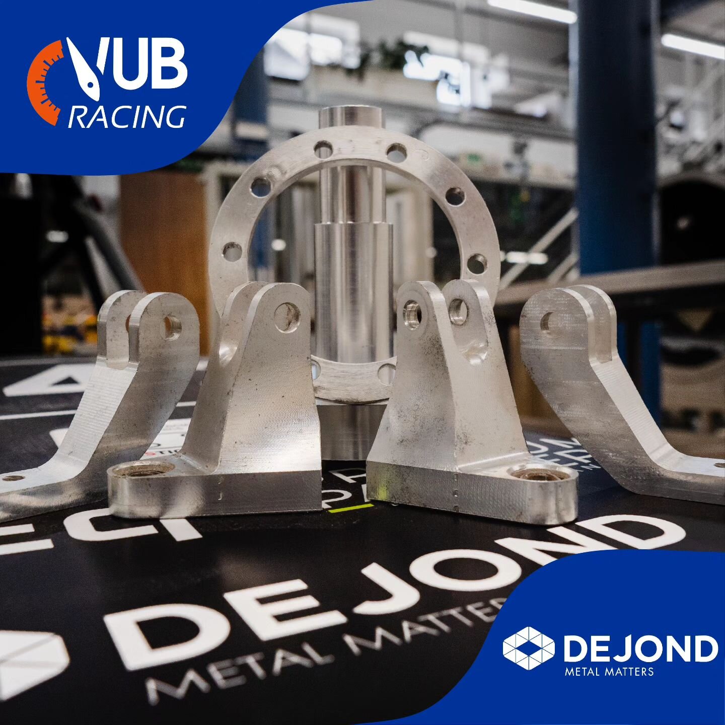Today we would like to put our partner @dejondnv in the spotlight. Thanks to the materials they provide the team is able to manufacture components for our suspension and transmission in-house. Keeping us focused on our built not bought mentality. 

#