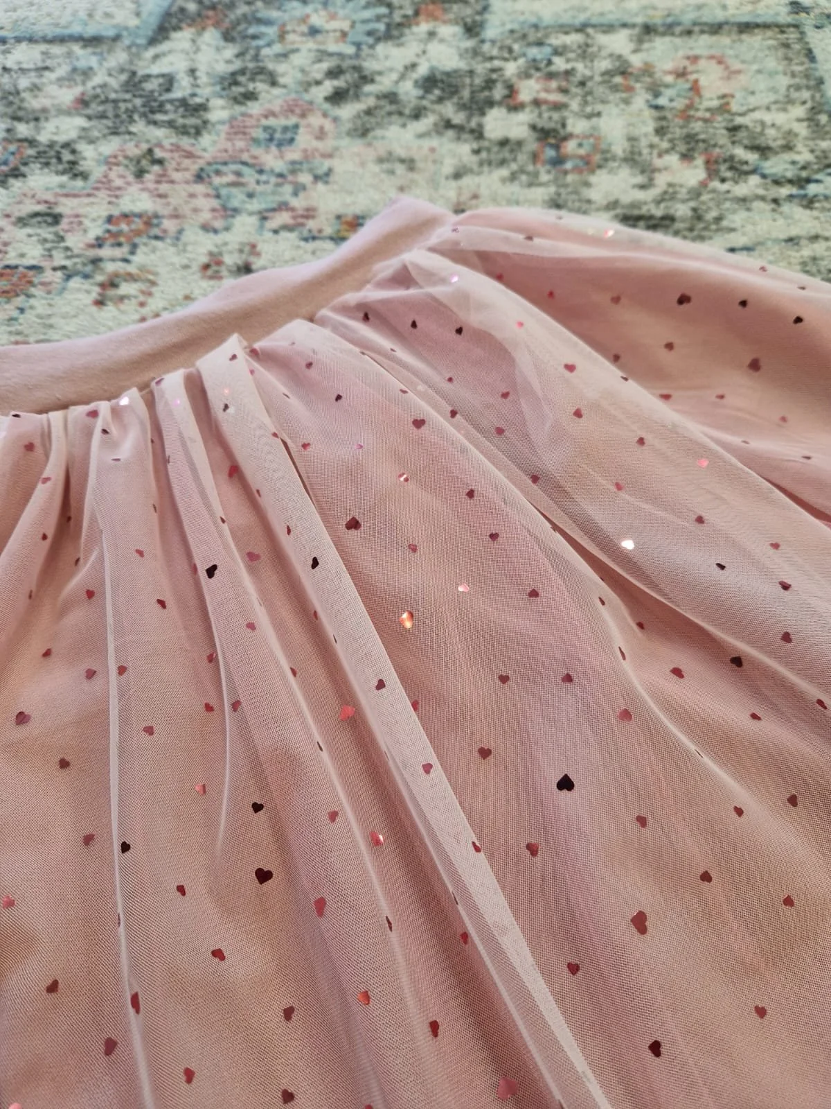 Rosa Kinderrock mit Verstellbarem Bund