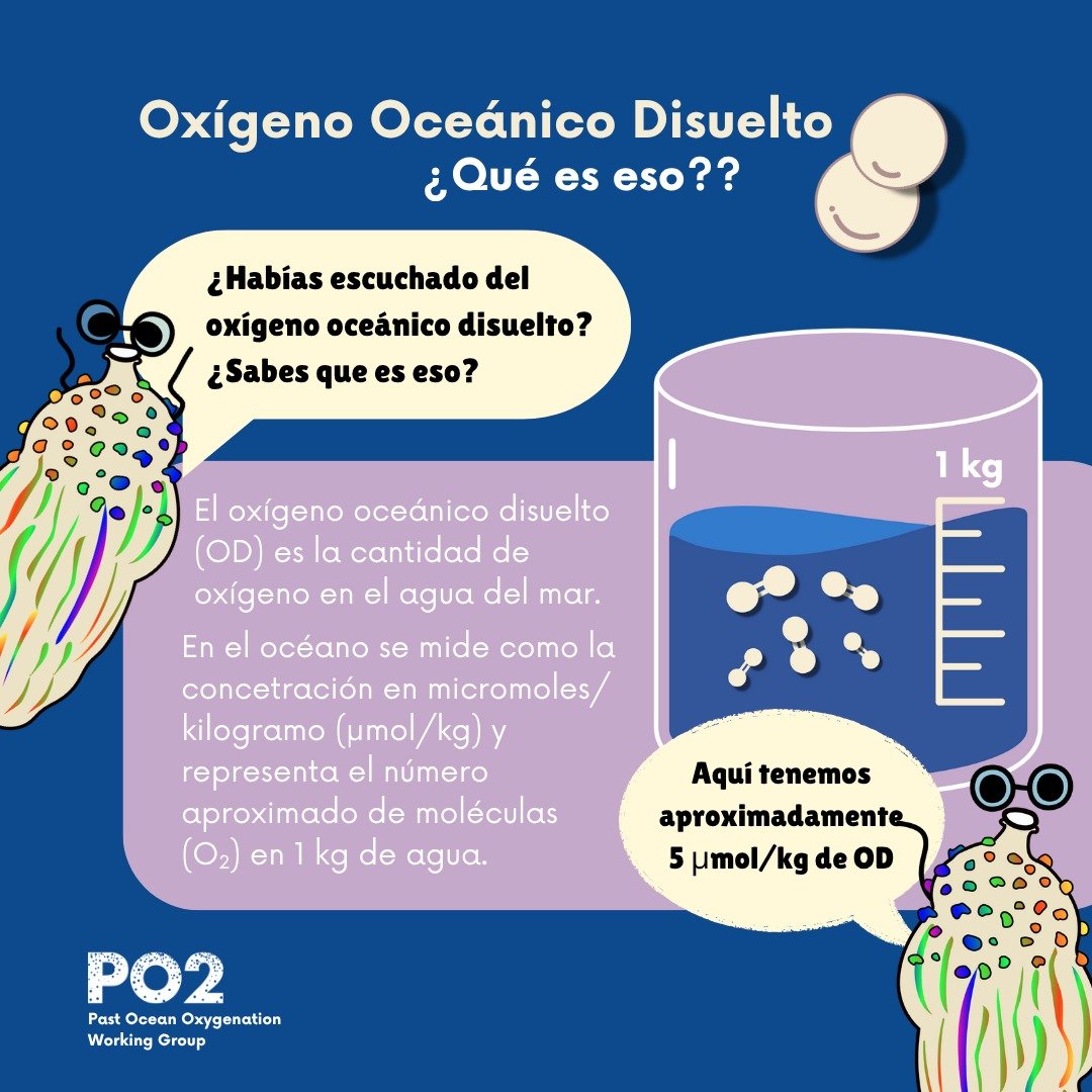 📝¿Oxígeno Disuelto en el Océano (OD)? 🌊🤓¿Sabes qué es? Hablemos de algunos conceptos básicos que usaremos en nuestras futuras publicaciones para hablar de la oxigenación oceánica en el pasado