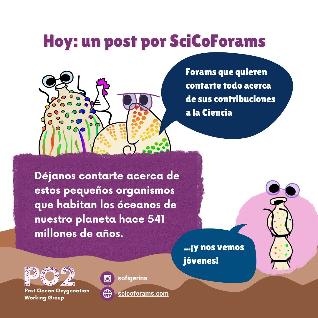 Hola otra vez !!!🤓🌊🌎 (pero en Español)💡 Hoy vamos a hablar de foramíniferos con la ayuda de SciCoForams una iniciativa de comunicación científica de Sofía Barragán-Montilla @sofigerina #scicomm
Los fora
