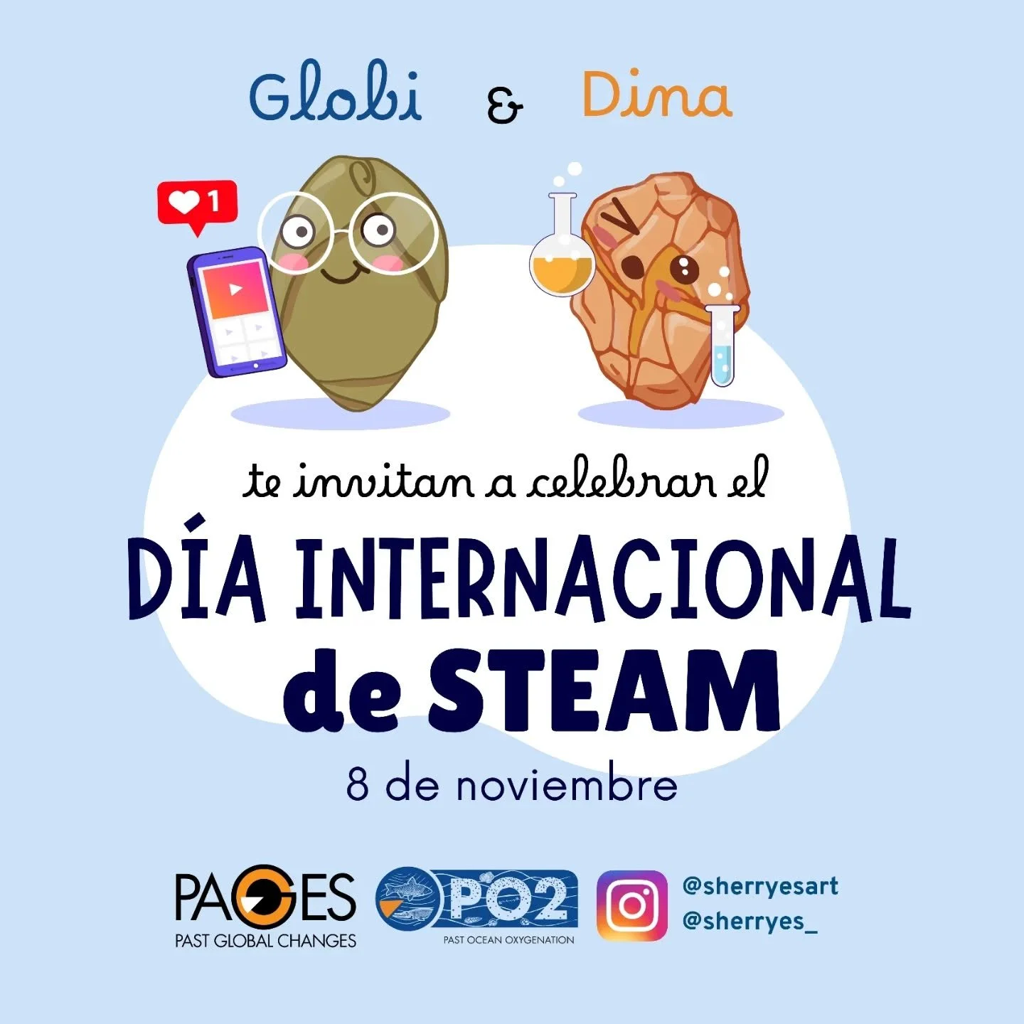Hoy es el d&iacute;a internacional de STEAM, resaltamos la importancia de las disciplinas de Ciencia, Tecnolog&iacute;a, Ingenier&iacute;a, Arte y Matem&aacute;ticas para la sociedad. A menudo se incluye la 'A' de Arte para formar STEAM, enfatizando 