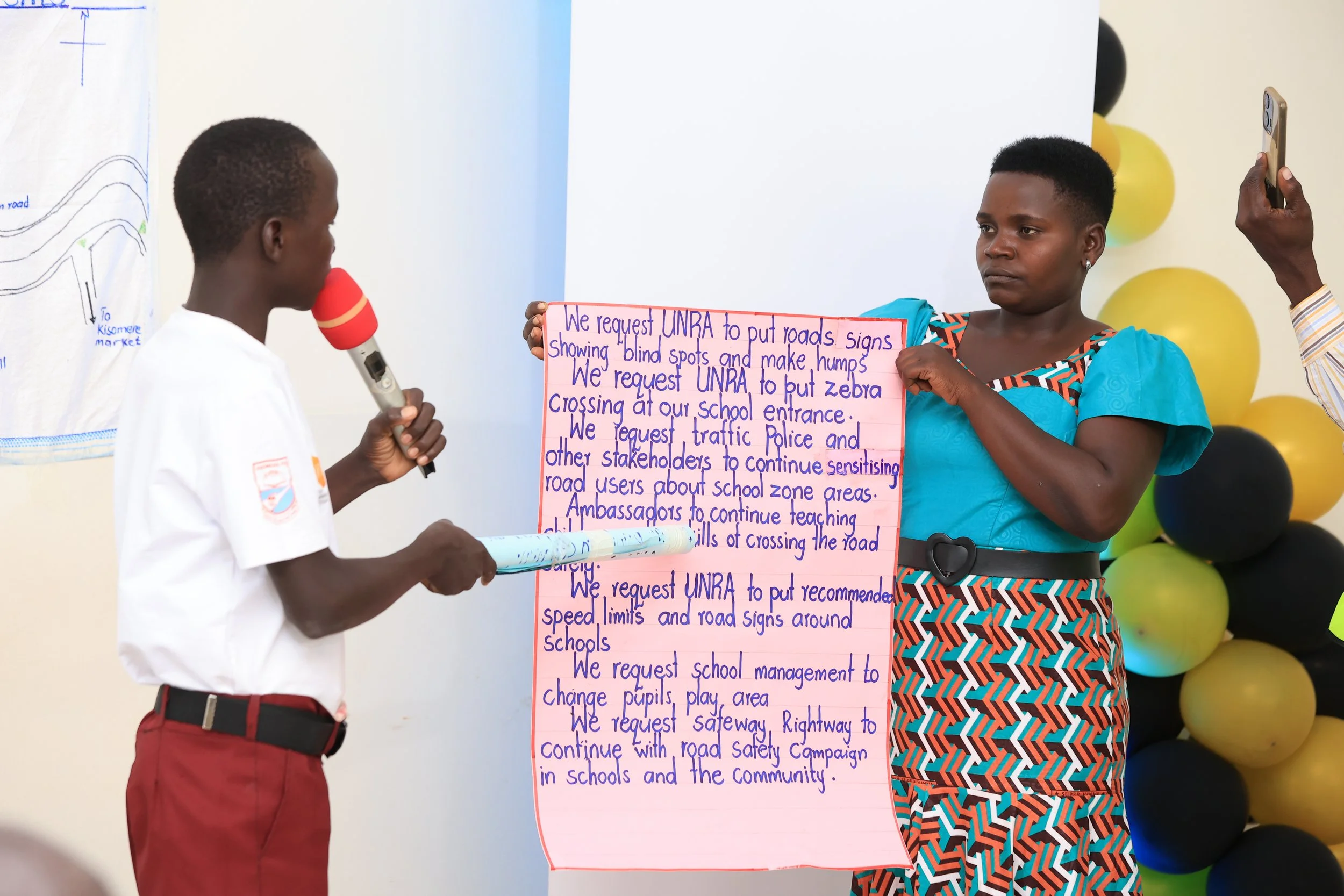 Talking compounds in Uganda