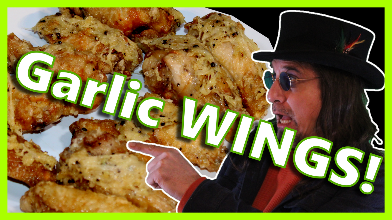 Ultimate Smokey Garlic Parmesan Chicken Wings!