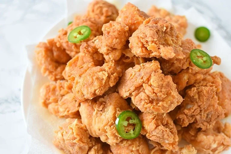 Easy Vegan Spicy Chicken Fried Cauliflower