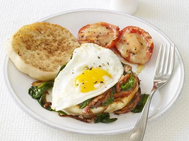 Spinach and Egg Sandwiches (Food Network)