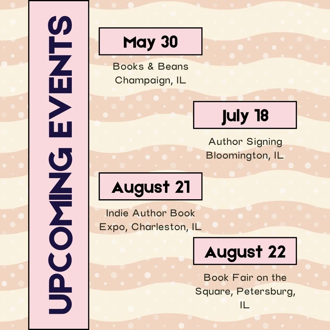 It's the year of events for me, for which I'm grateful! Here's where you can find me this summer! Be sure to grab a copy of "The Elementals" from @bobzbay  before the sequel comes out on July 14!

 #UpcomingBooks #shoplocal #authorfair #boo