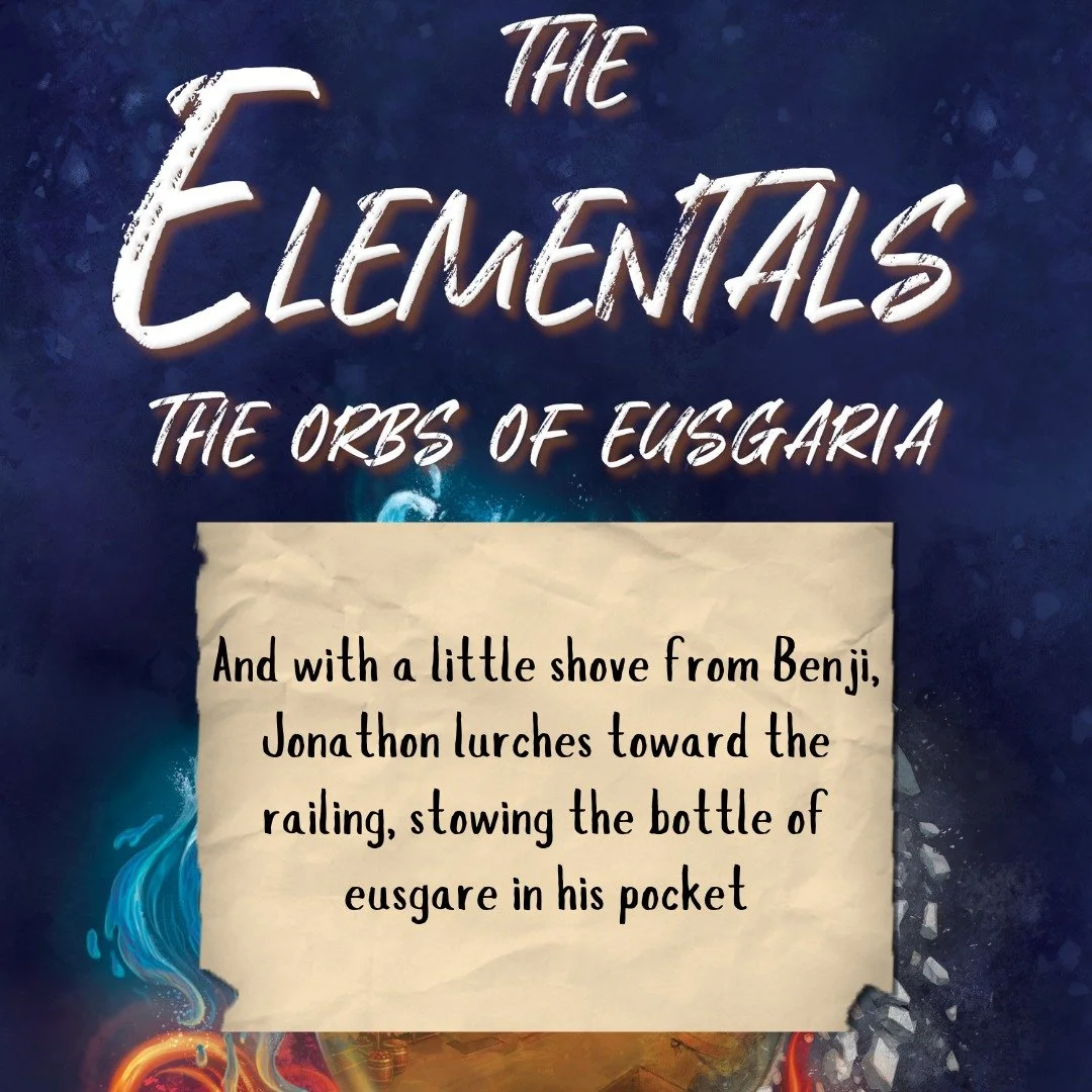 Enticing you to check out my newest release, "The Elementals: The Orbs of Eusgaria," the second book in my "Elementals" series!

 #bookrecommendations #bookrelease