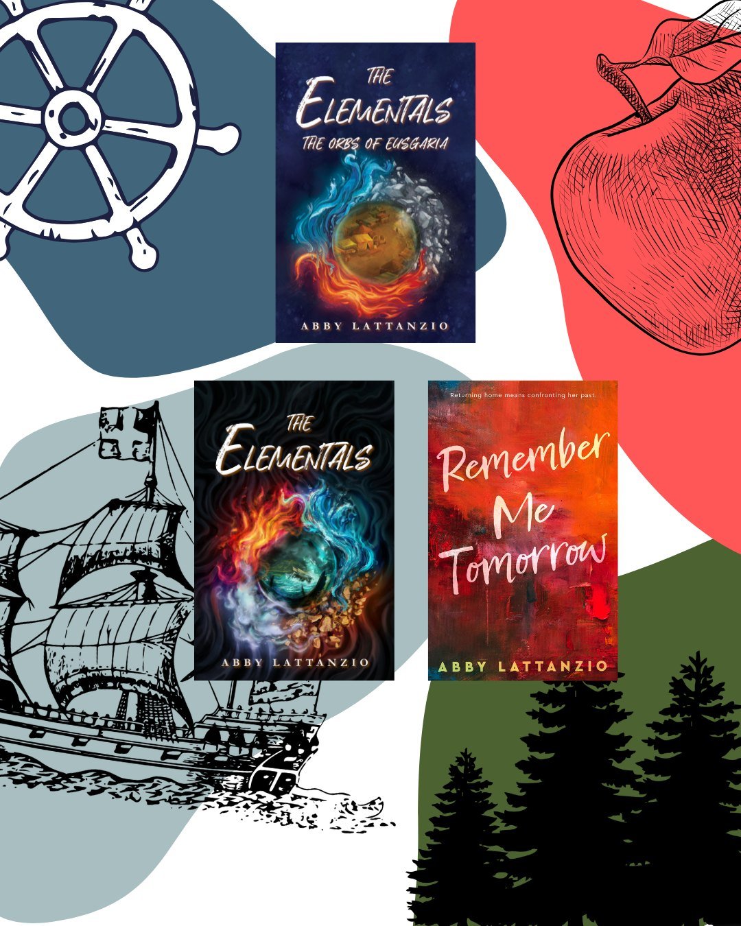 If you didn't know, I now have three published books! And if you also didn't know, you can find all three books at @bobzbay! Support indie bookstores and either stop on by their store or order online! They will ship!

 #shoplocal #bobzbaybooks #indie
