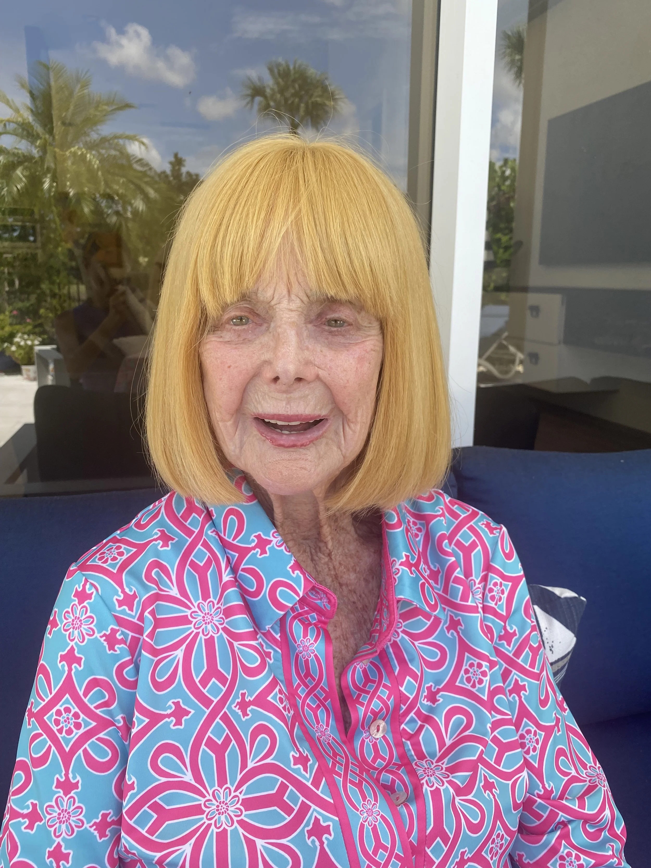 Portrait of Monique Sheft, a Holocaust survivor and the inspiration for Suzette Sheft's novel 'Running for Shelter.'