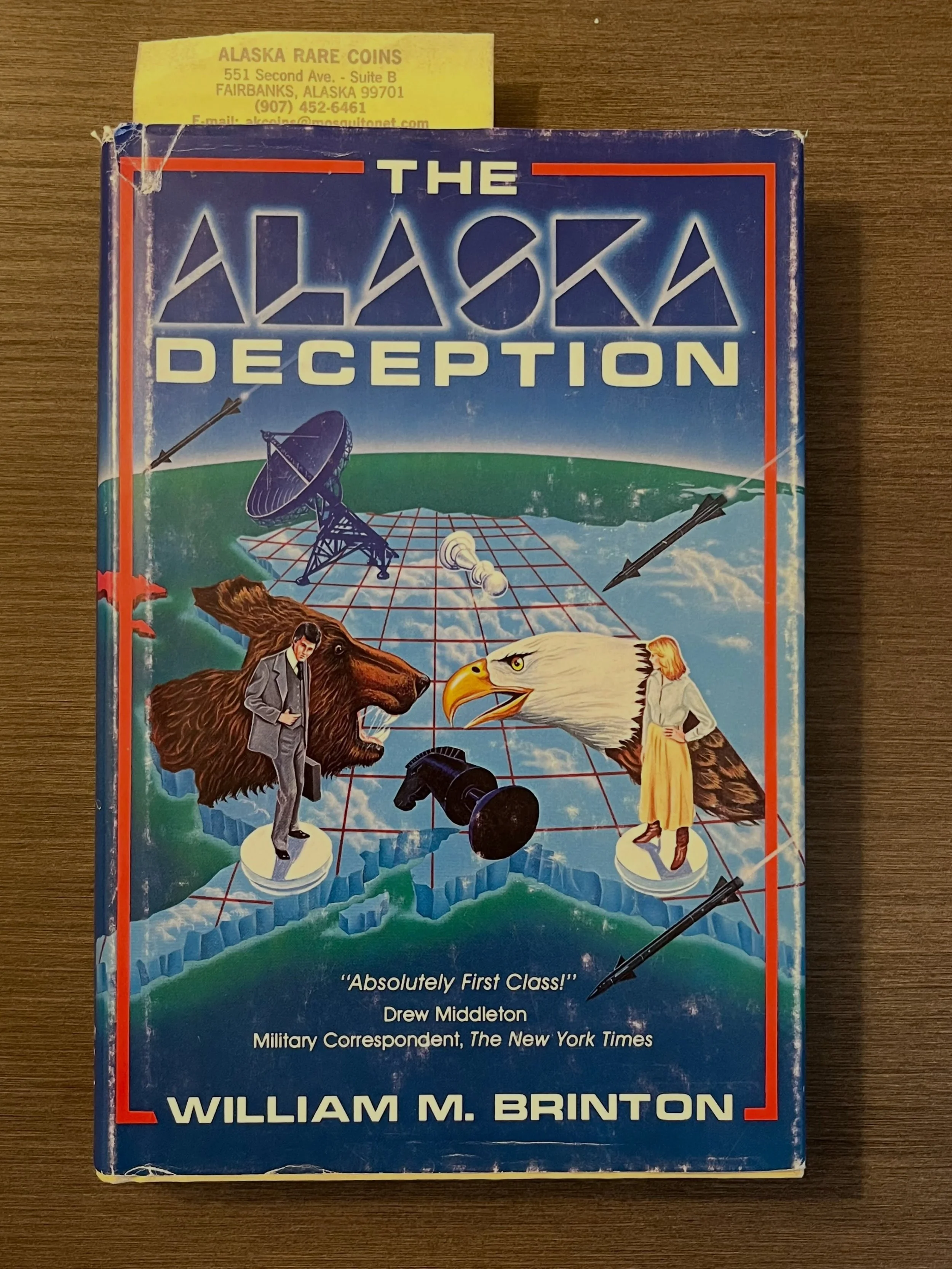 Also visited the &lsquo;unofficial archive,&rsquo; a used bookshop in downtown Fairbanks called Alaska Rare Coins, where I chatted with the owner Jerry and found these treasures.