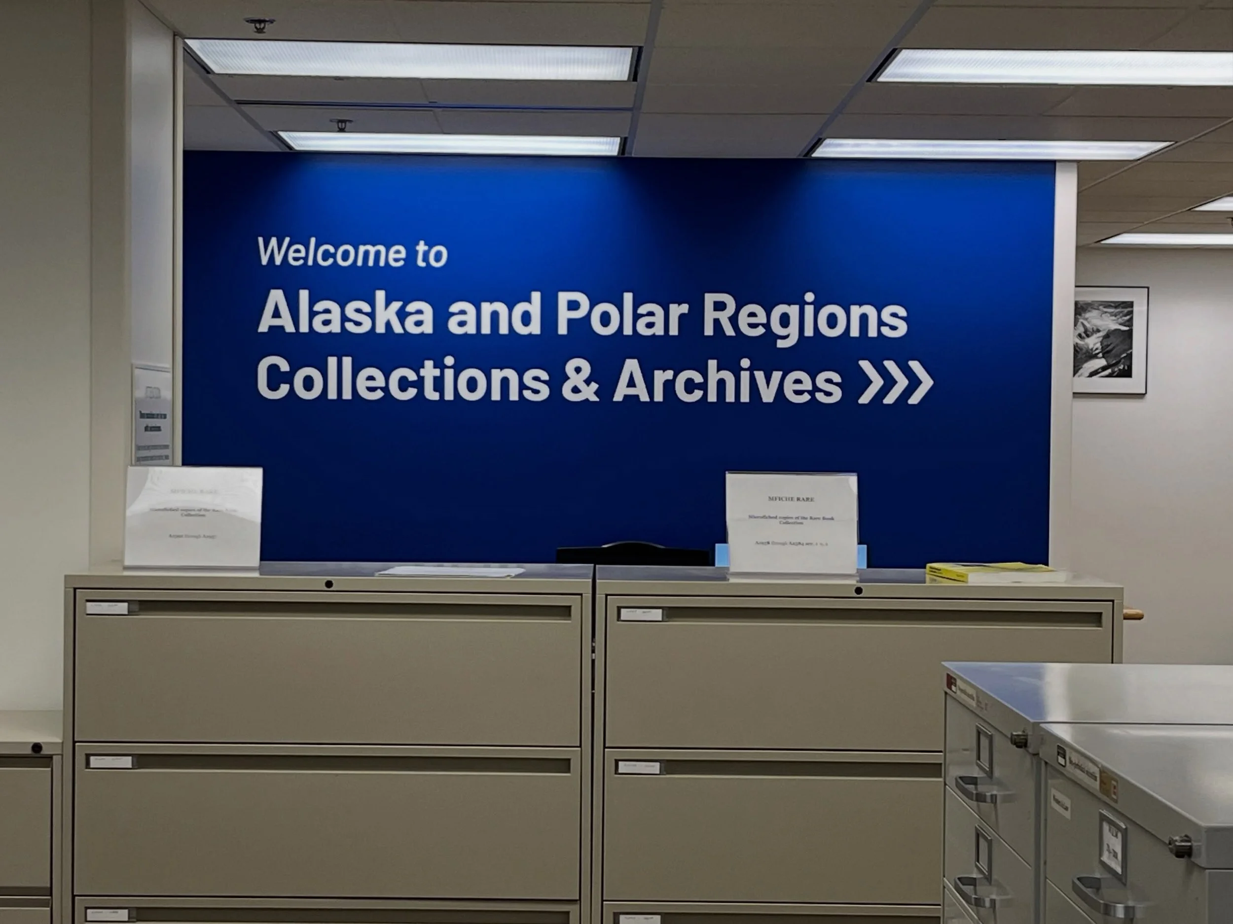 Spending a few days working in the Alaska and Polar Regions Collections and Archives at the University of Alaska Fairbanks. During the Cold War scientists based in Alaska studied human and animal adaptation to a range of extreme environmental conditi