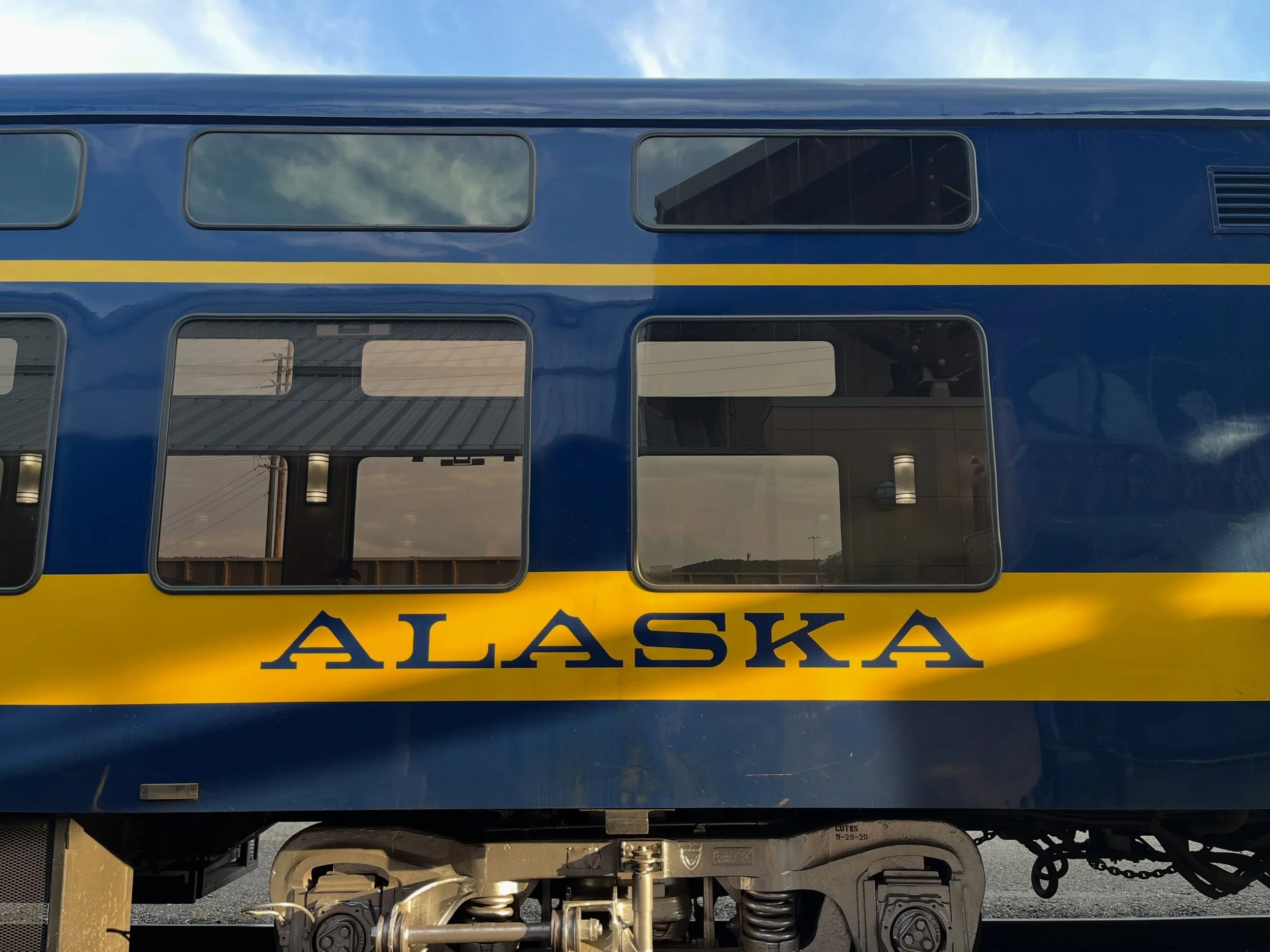 12 hour train journey on the Denali Star from Anchorage on the coast to Fairbanks in the interior. Stunning views of Alaska&rsquo;s natural beauty!